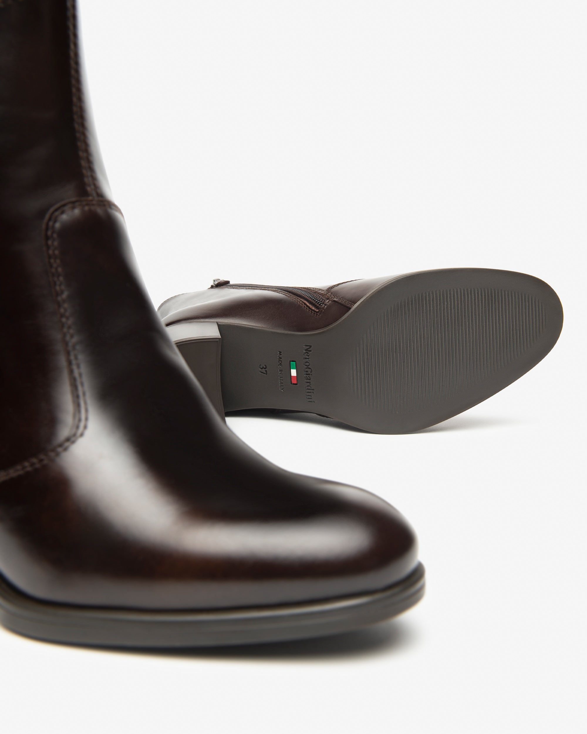 Damen-Stiefelette aus Leder