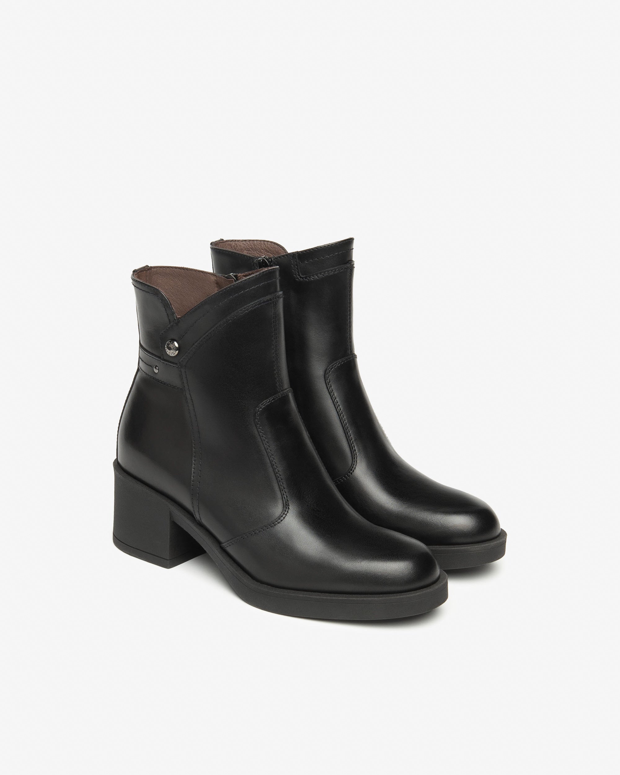 Damen-Stiefelette aus Leder