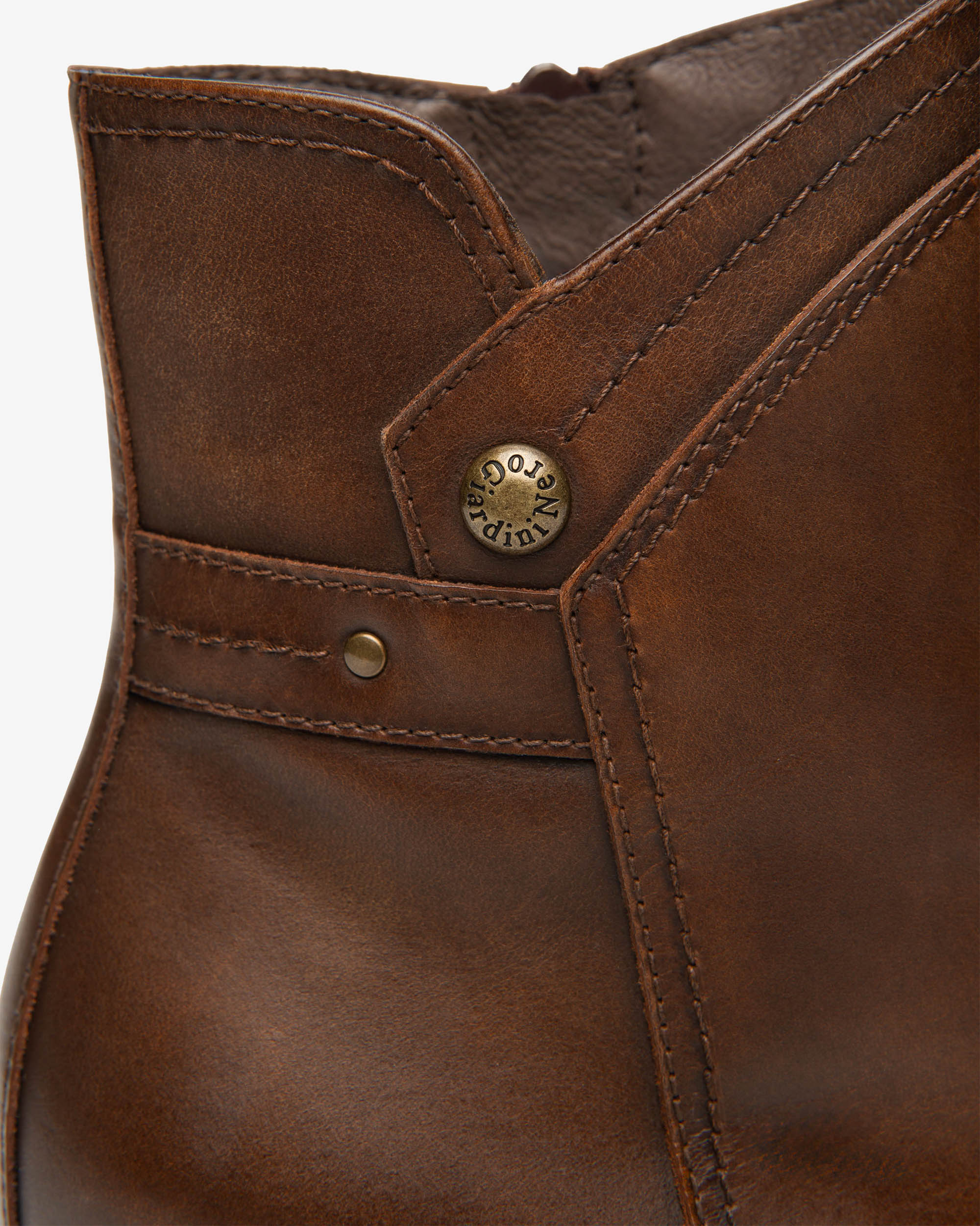 Damen-Stiefelette aus Leder
