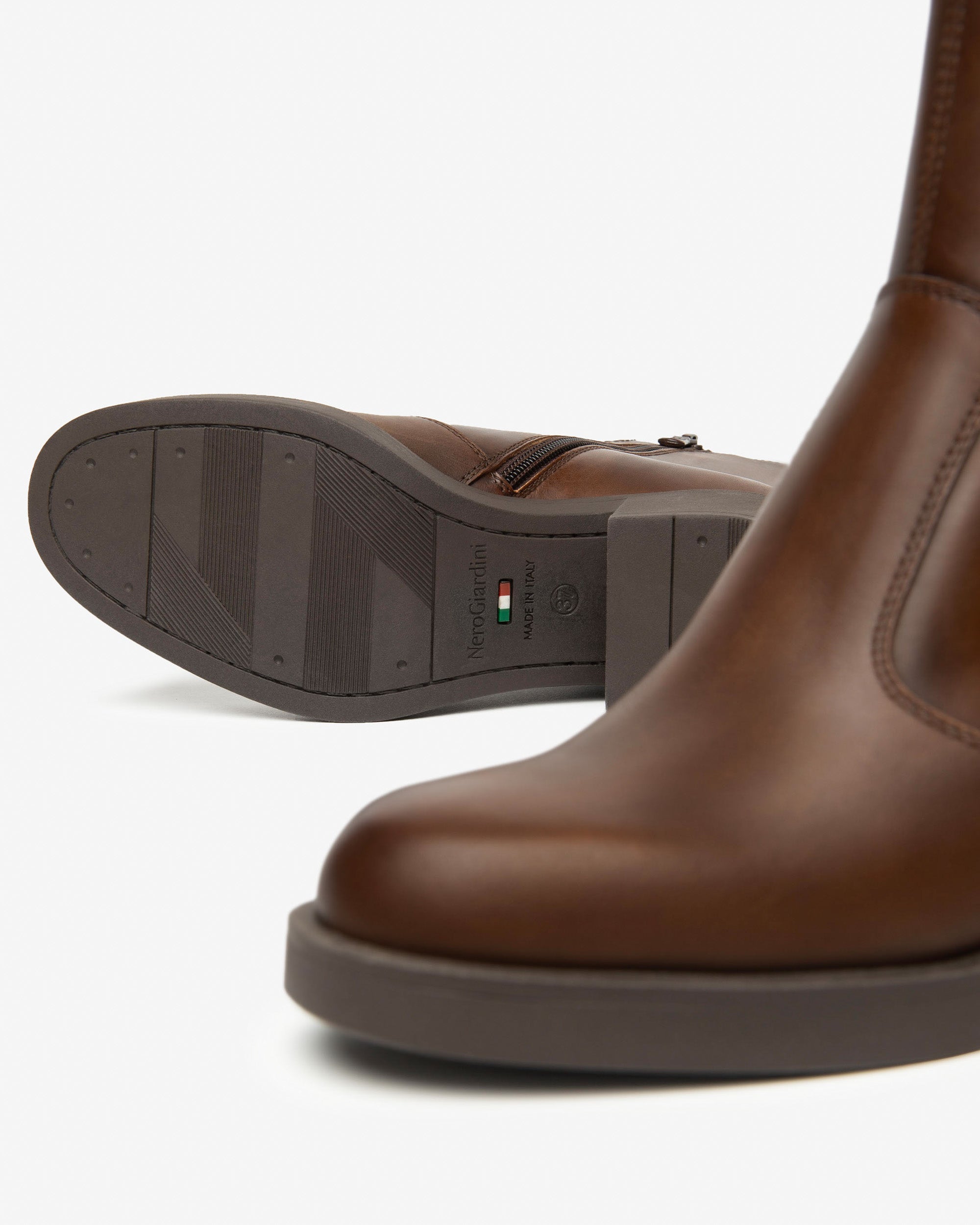 Damen-Stiefelette aus Leder