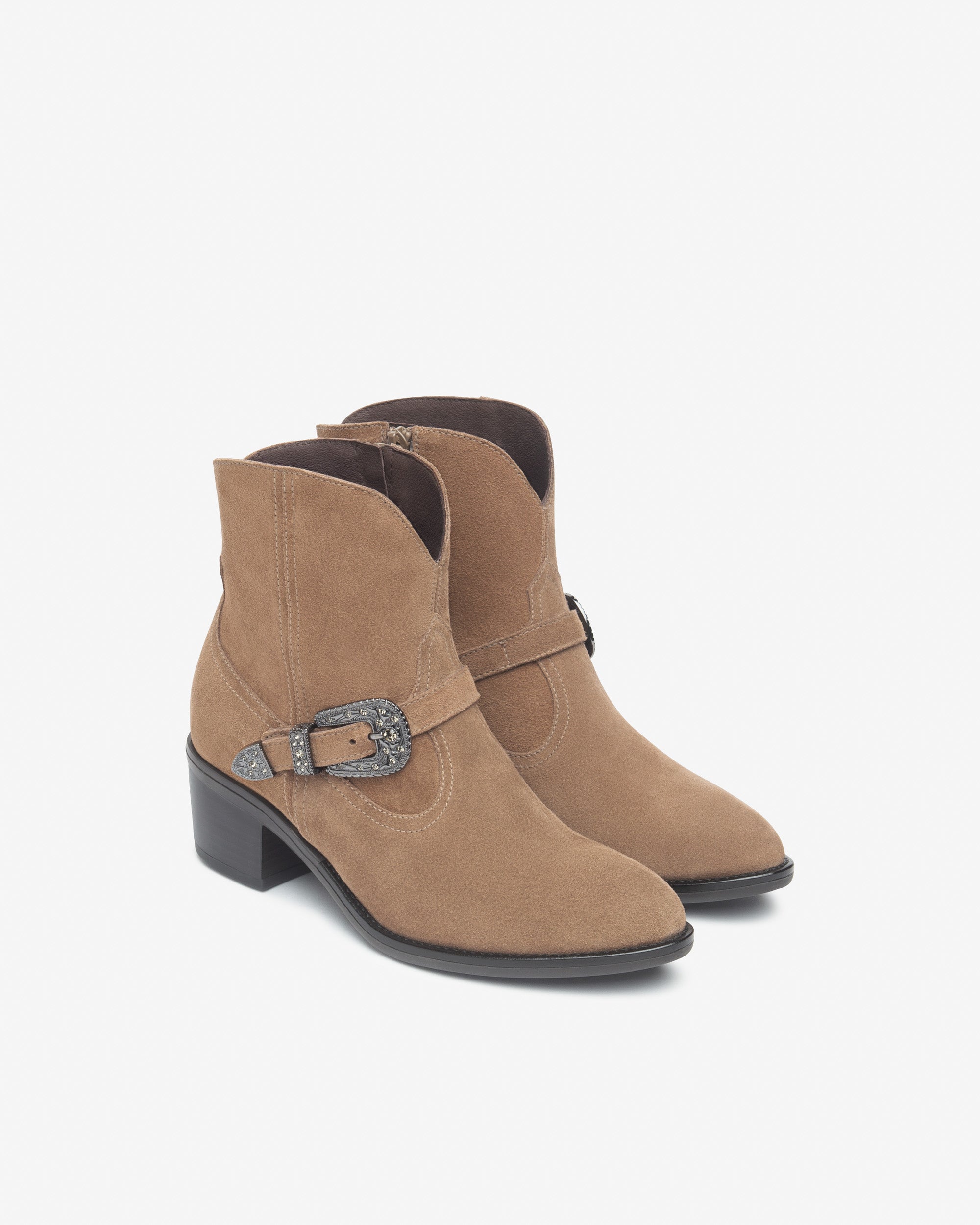 Botas bajas Mujer de Ante