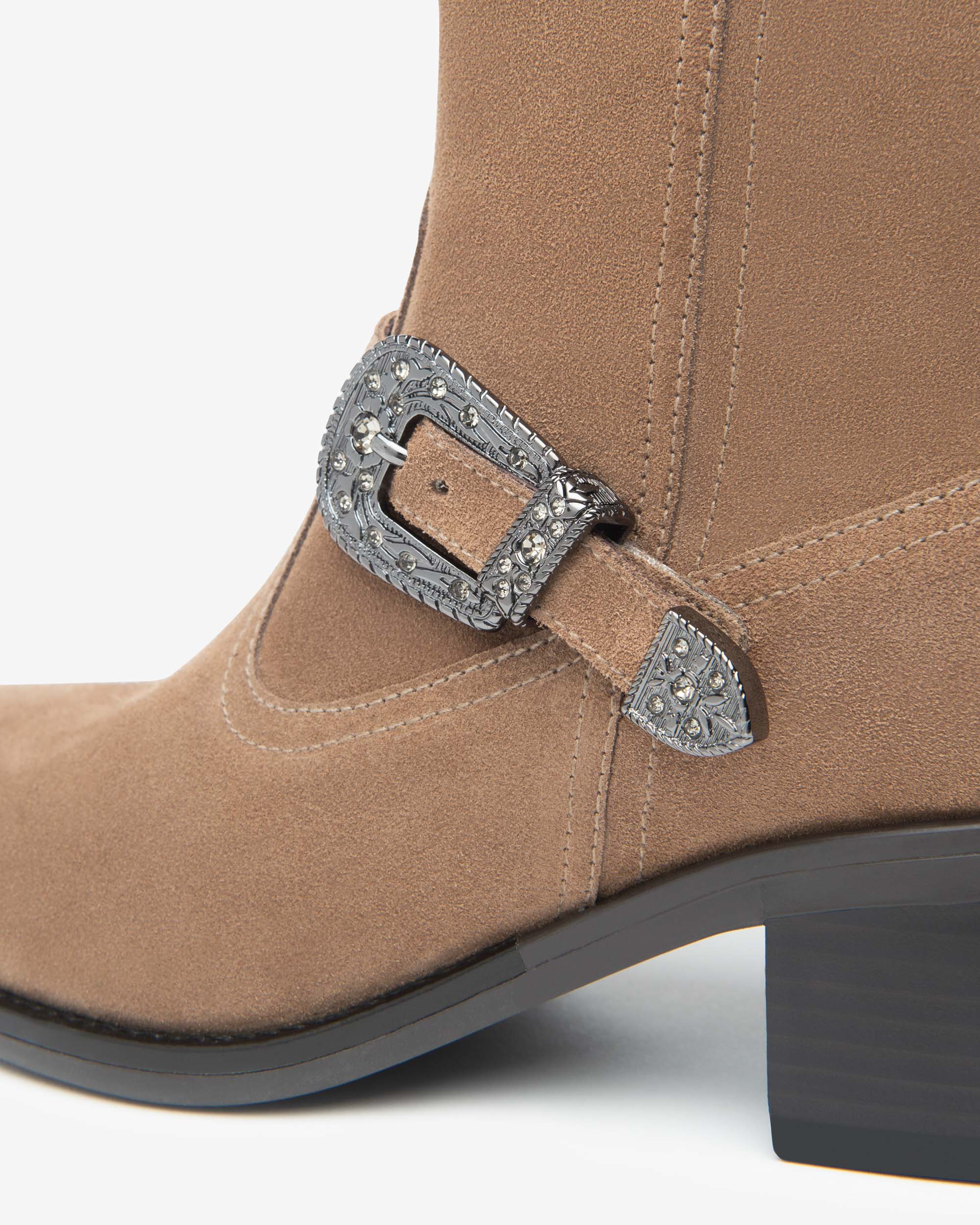 Botas bajas Mujer de Ante
