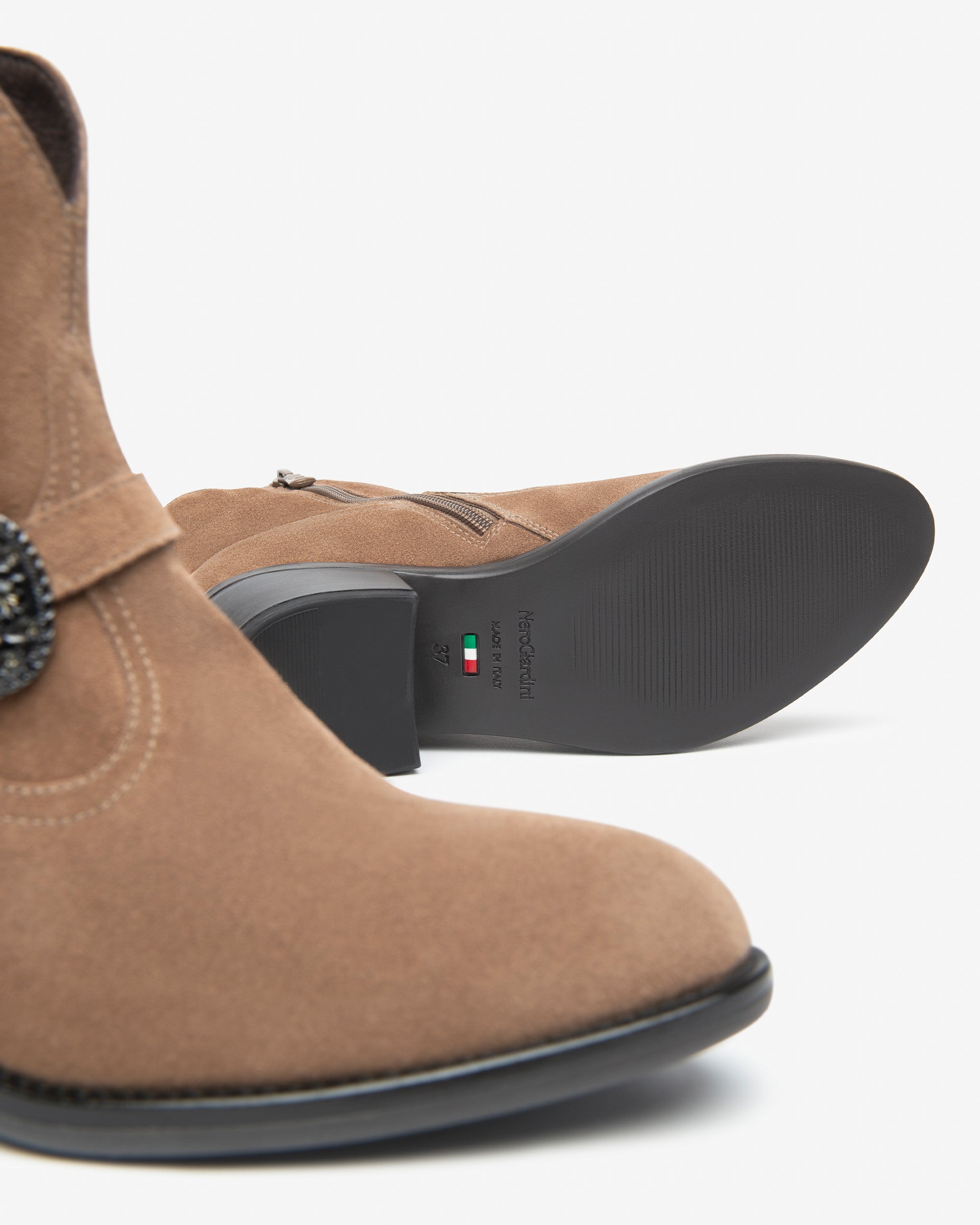 Botas bajas Mujer de Ante