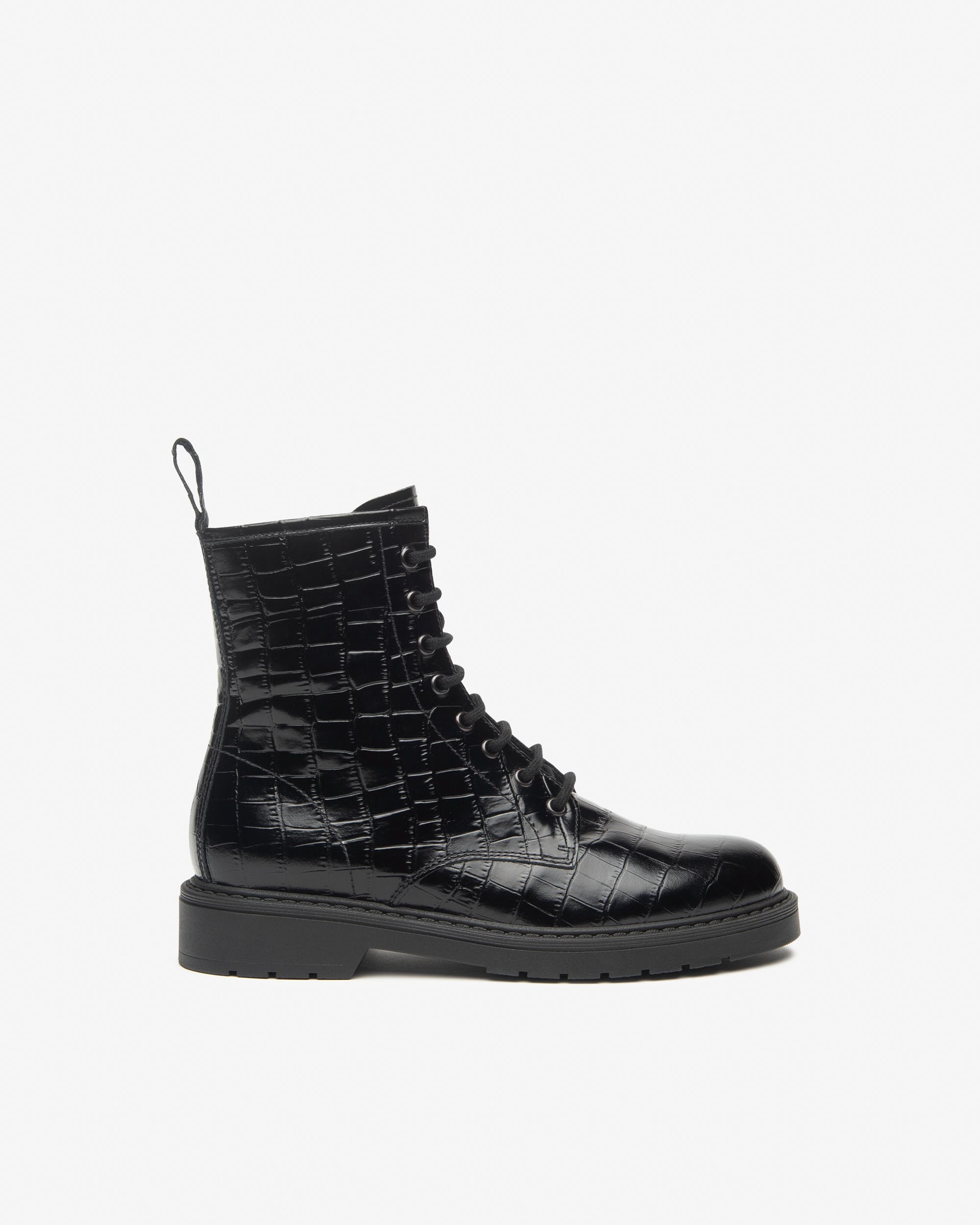 Bottines Motardes Femme en Cuir