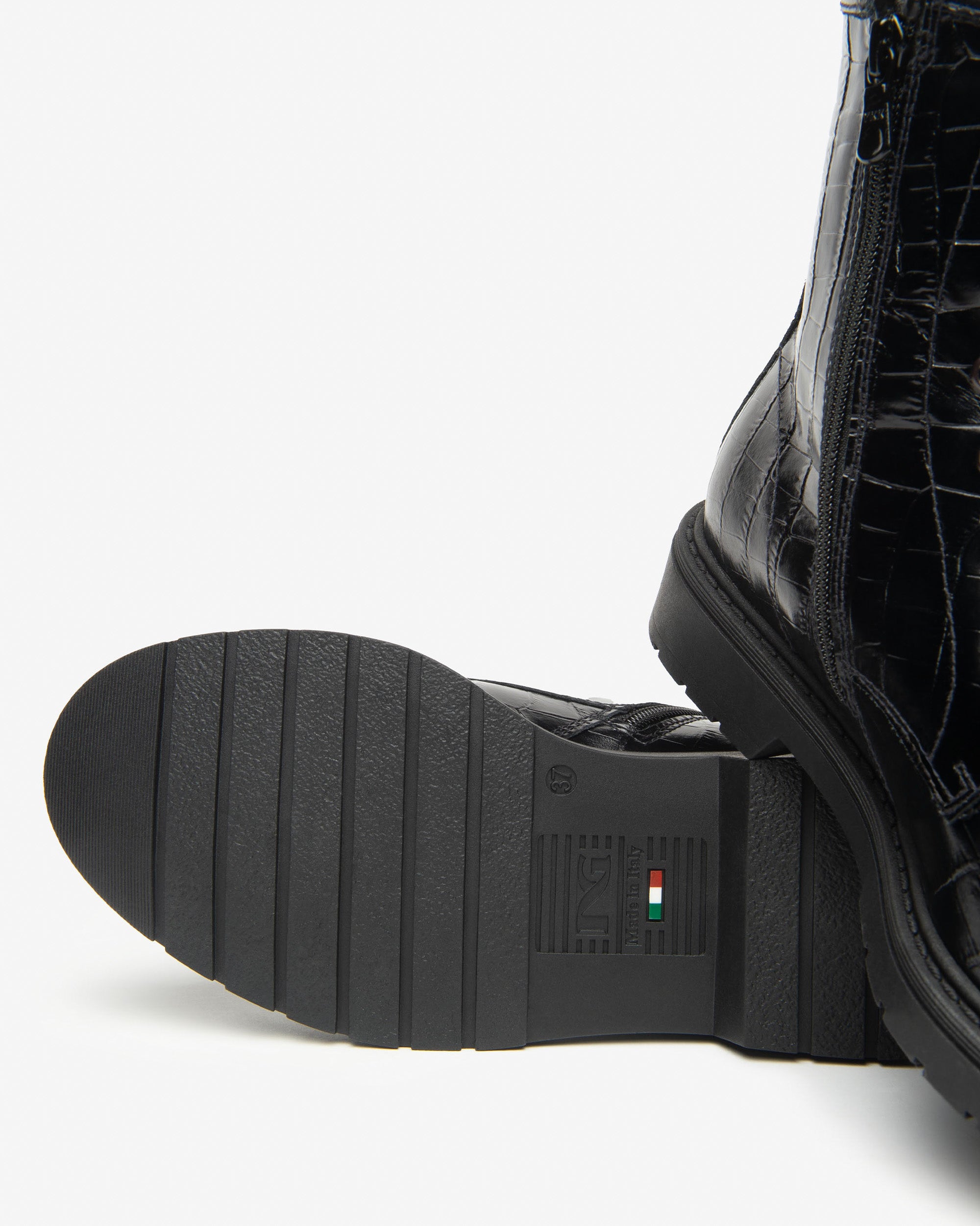 Bottines Motardes Femme en Cuir