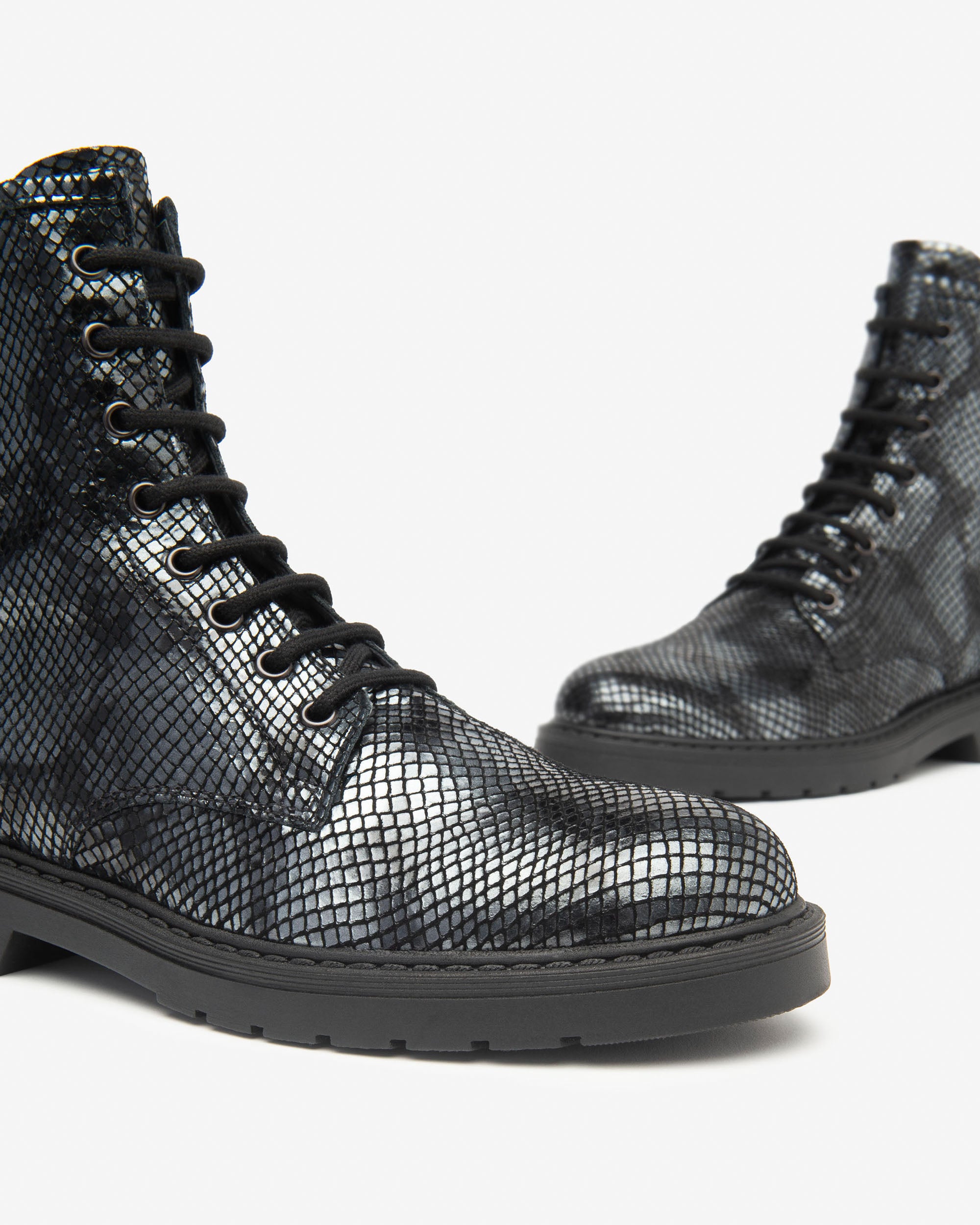 Anfibi Donna in Pelle