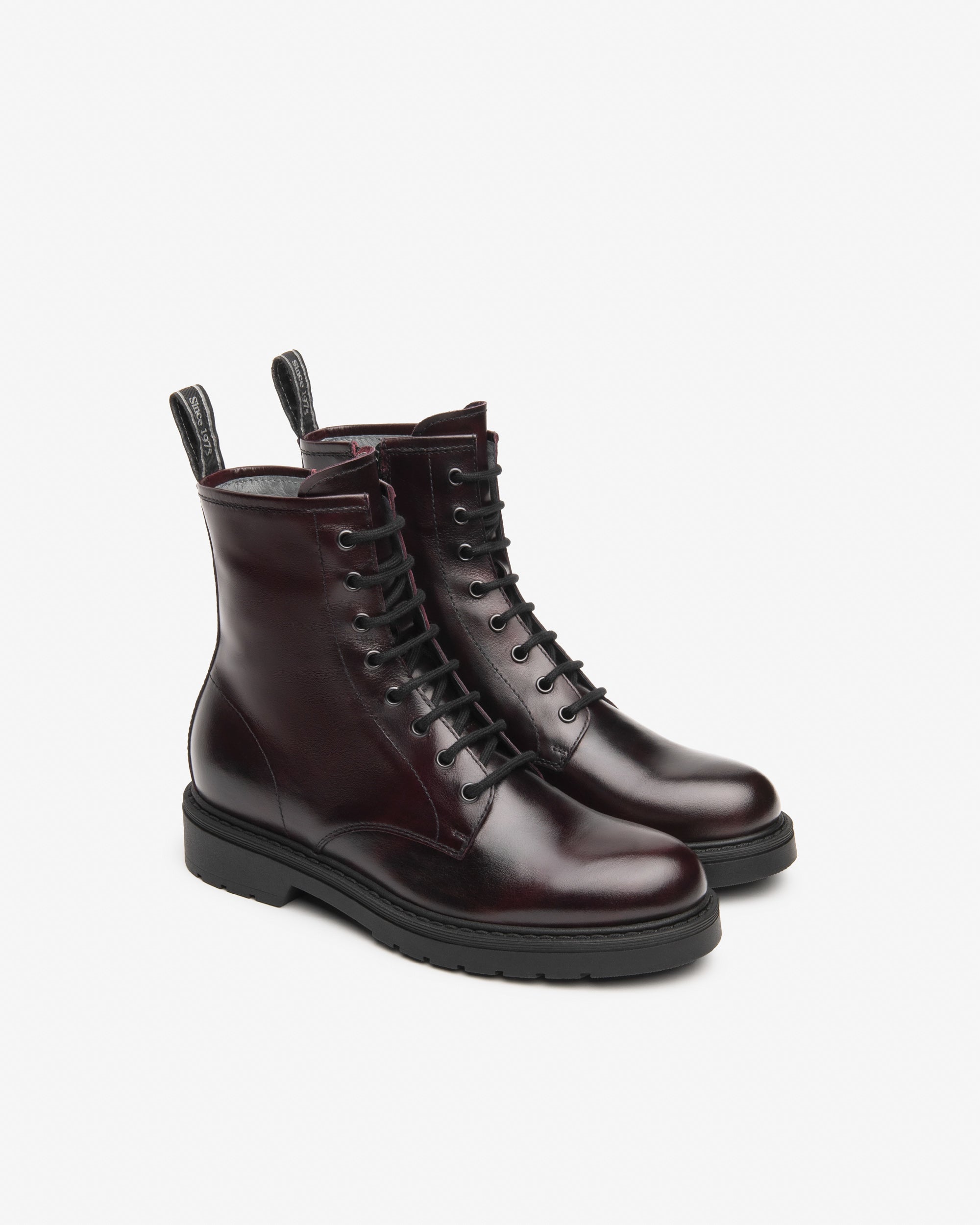 Botas militares Mujer de Piel