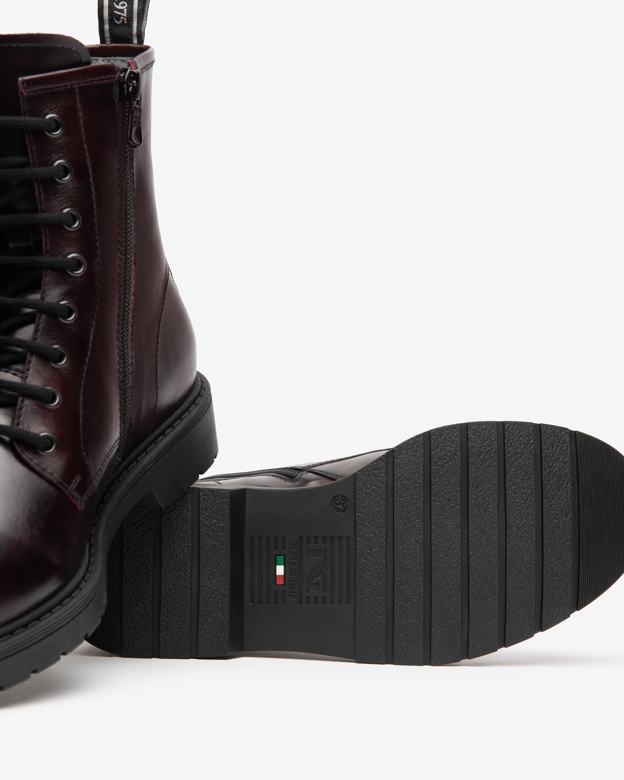Botas militares Mujer de Piel