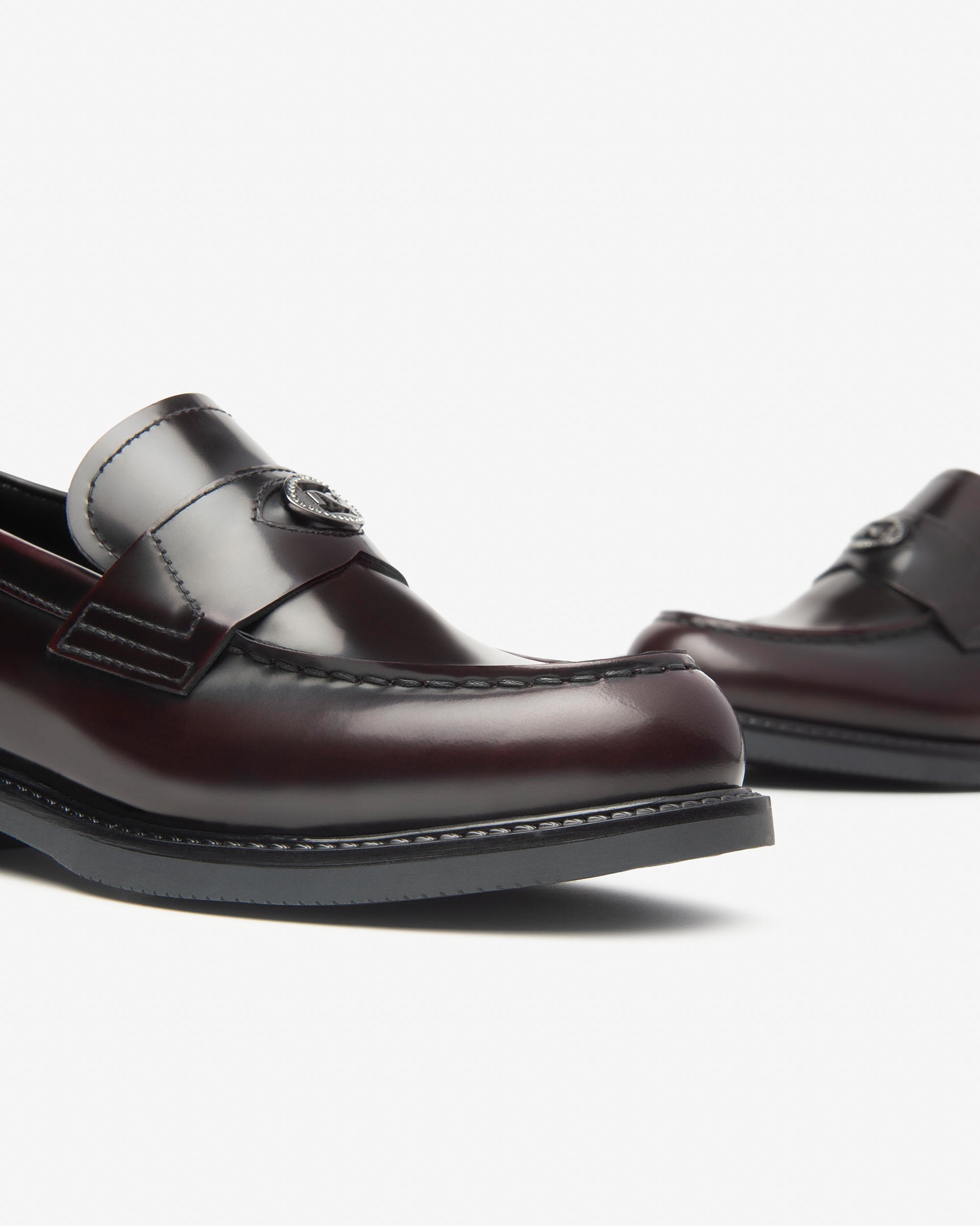 Mocassins Dames in Leder