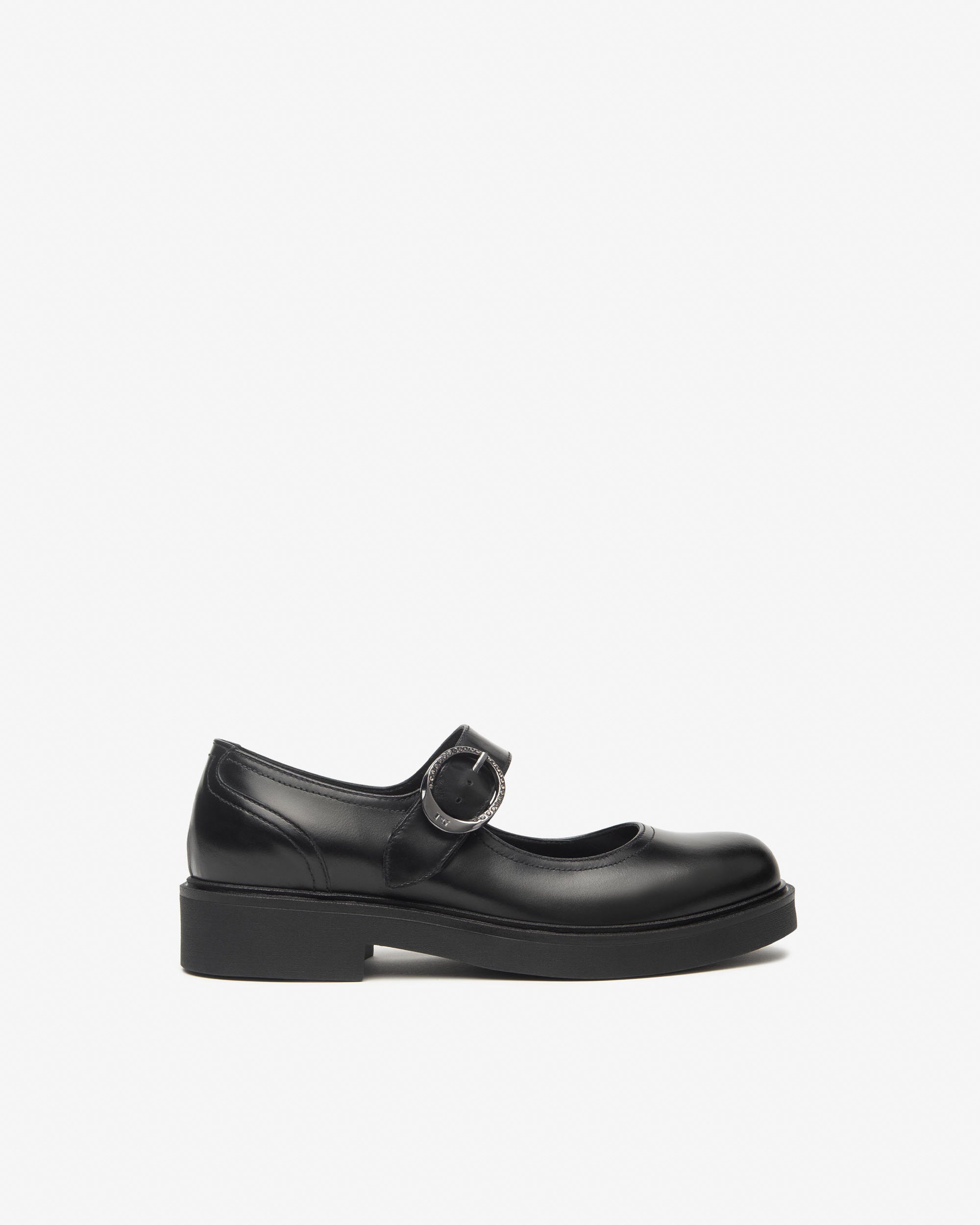 Women's Leather Mary Janes Black Footwear | NeroGiardini