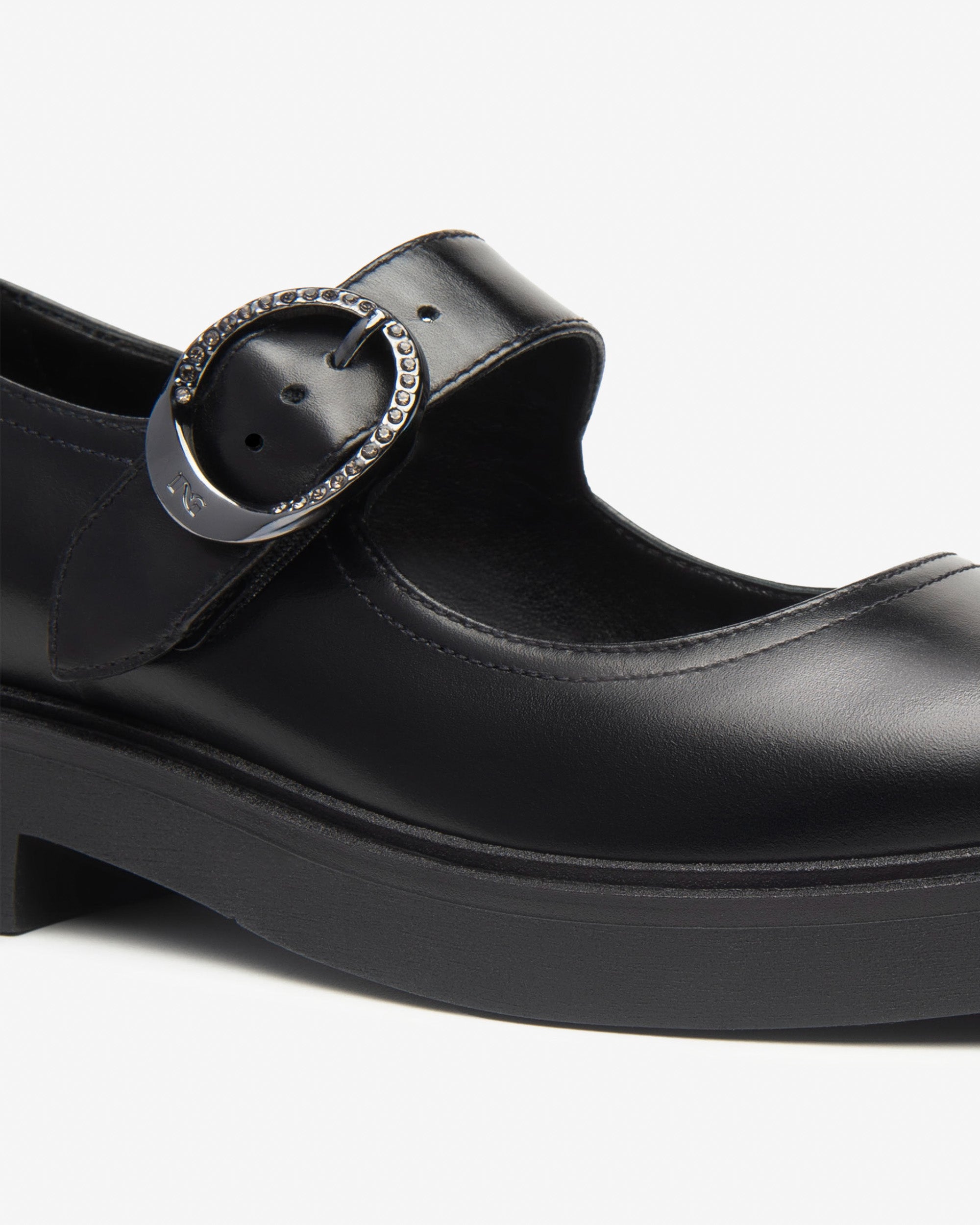 Mary Janes Dames in Leder