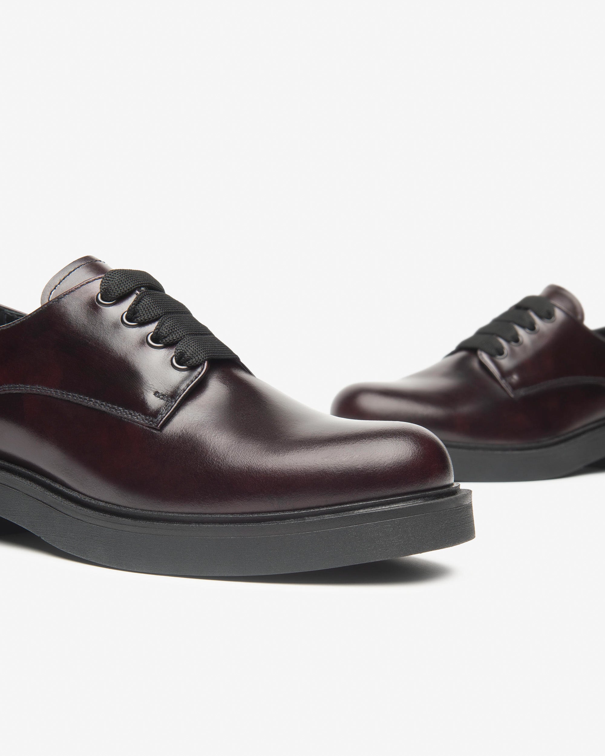 Veterschoenen Dames in Leder