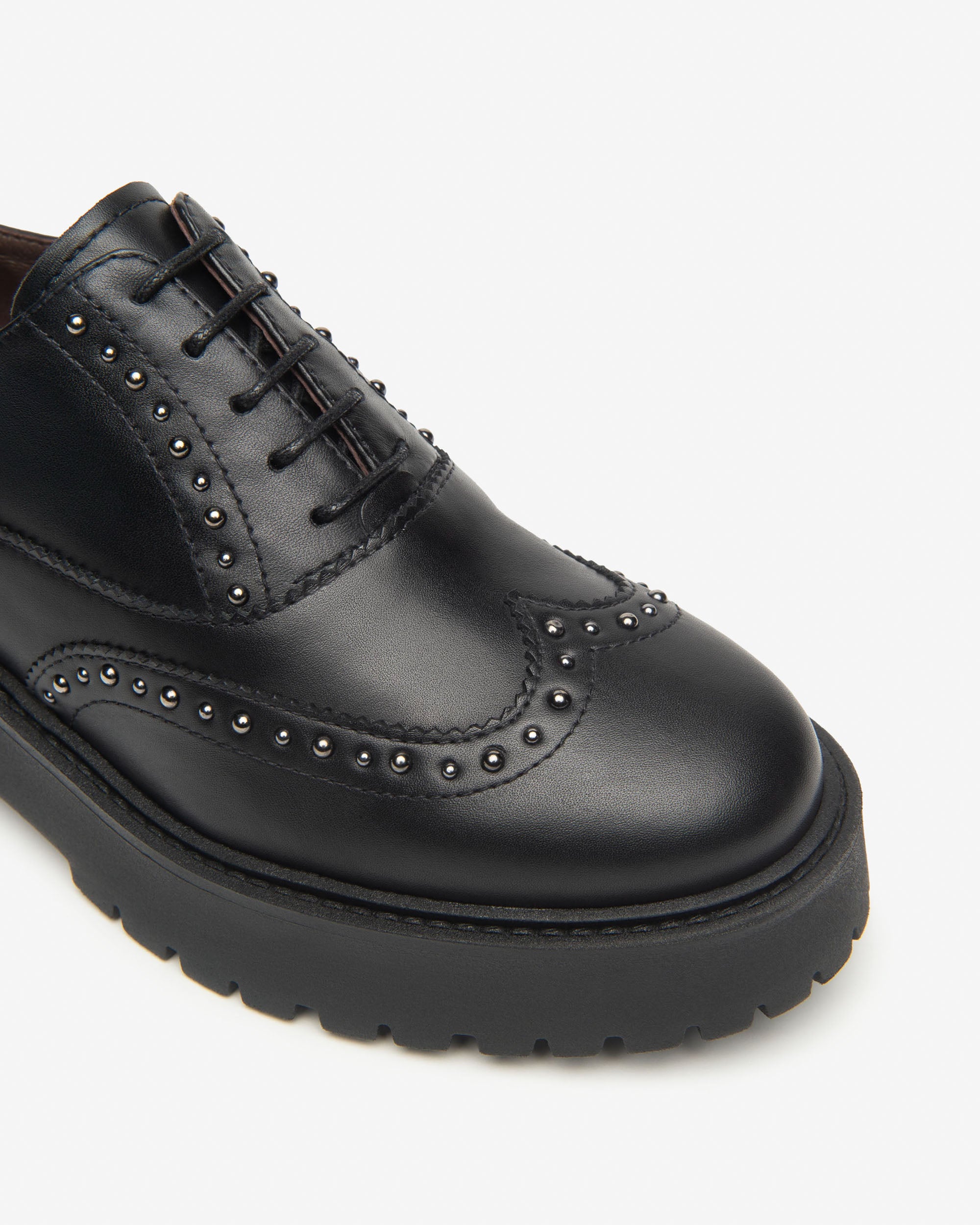 Zapatos de cordones Mujer de Piel