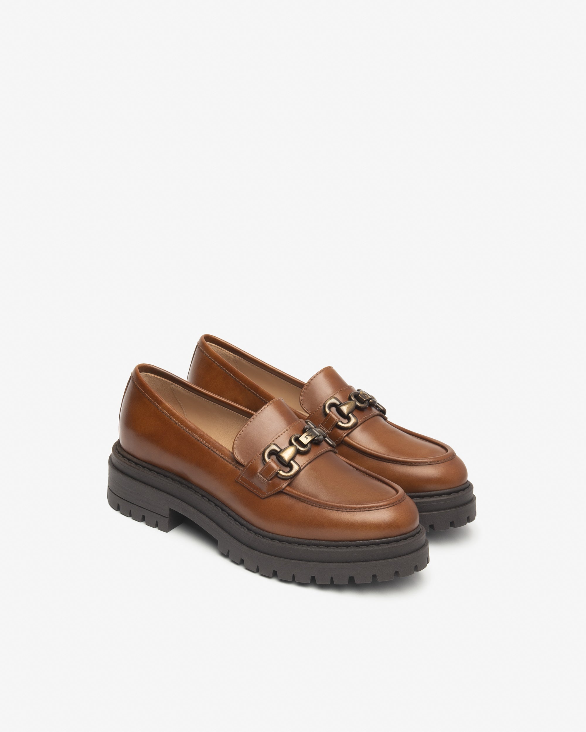 Mocassins Dames in Leder