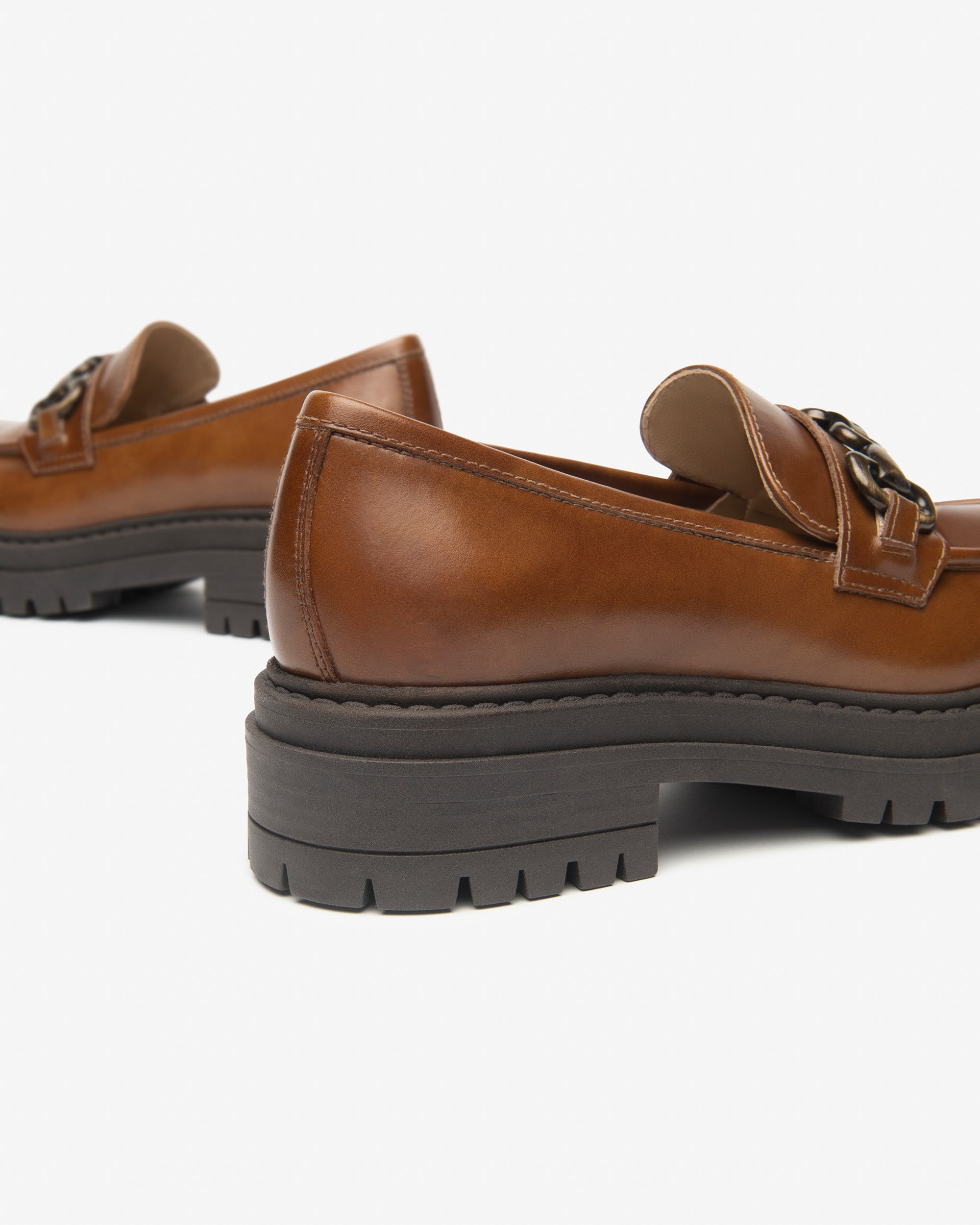Mocassins Dames in Leder