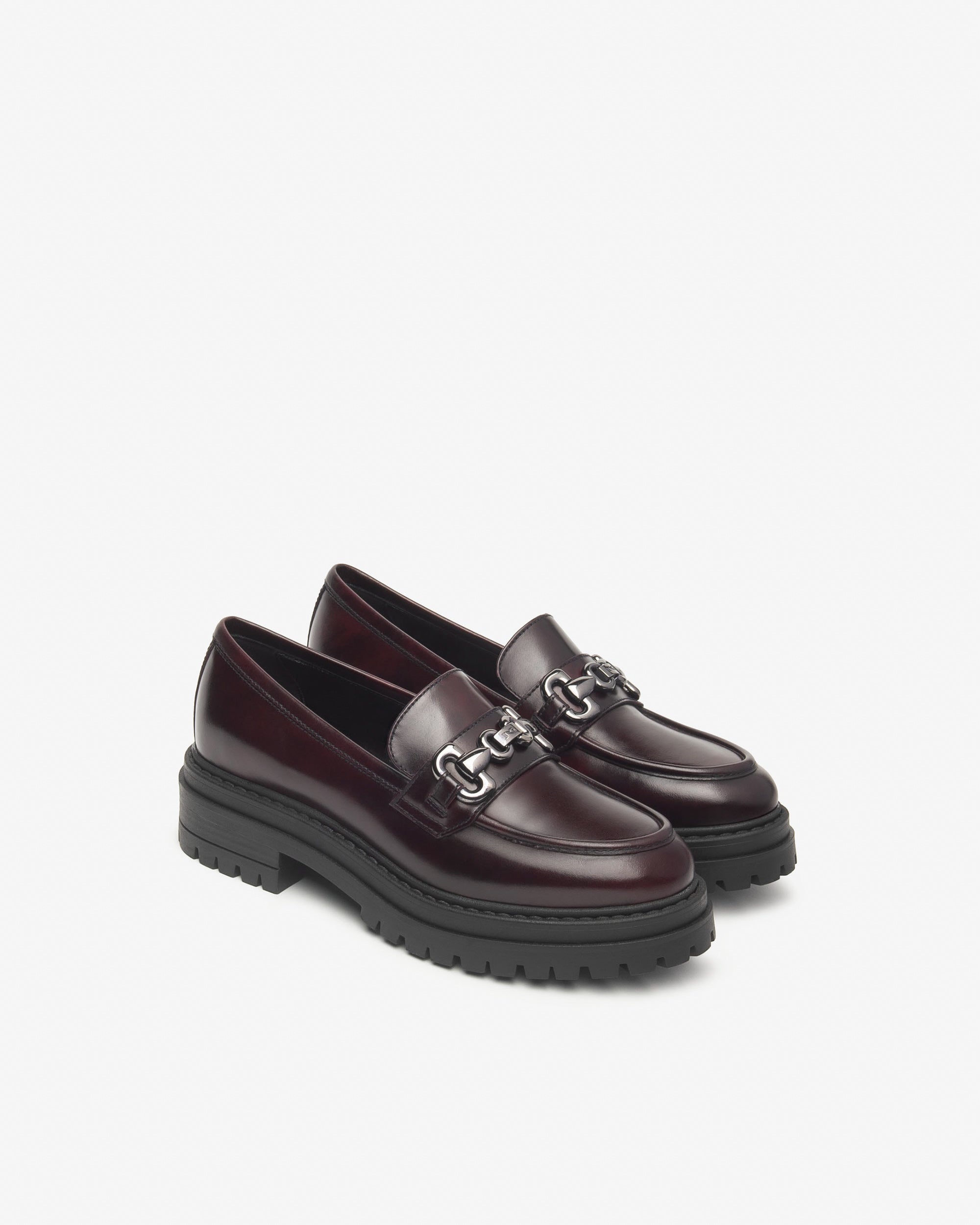 Mocassins Dames in Leder