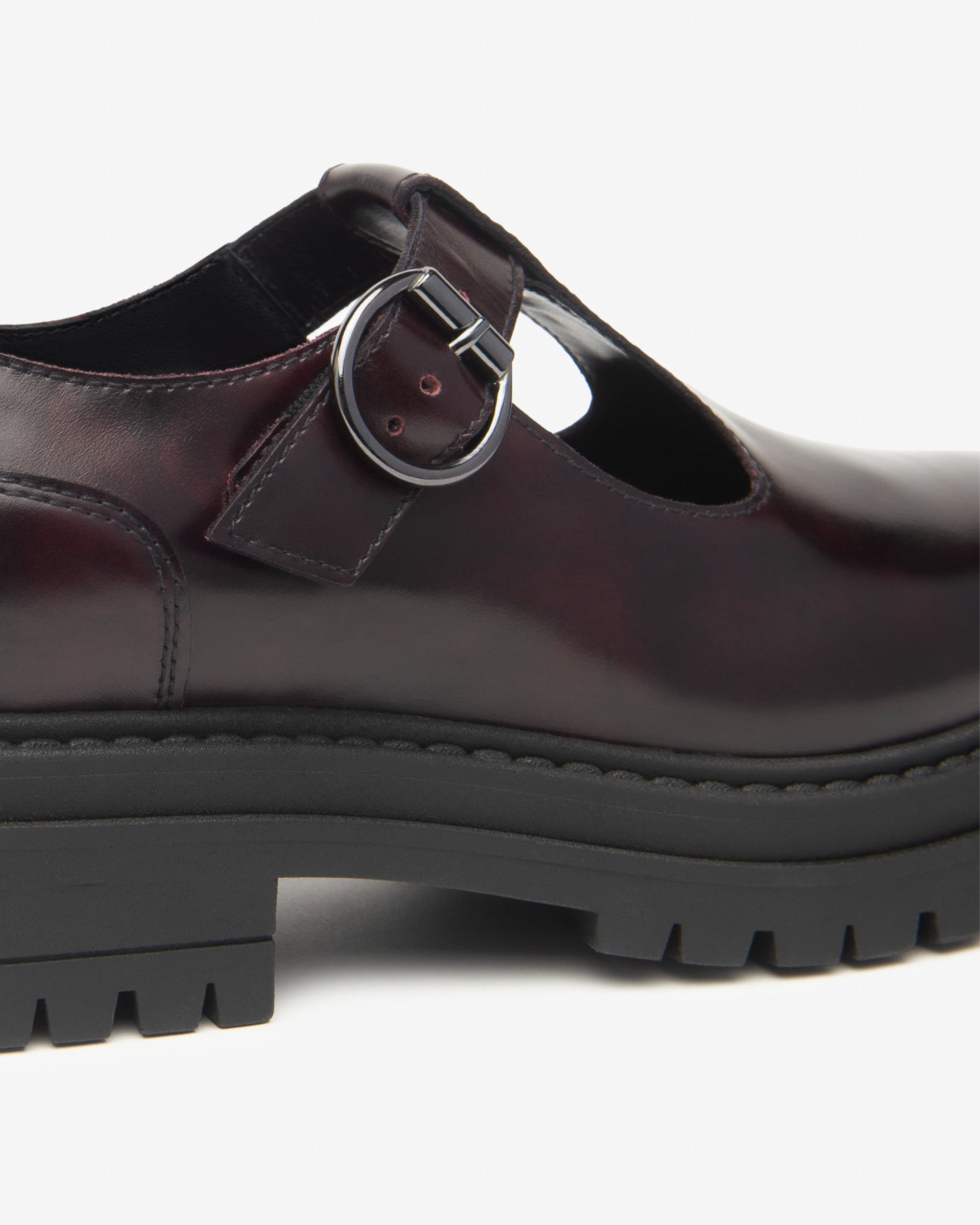 Mary Janes Dames in Leder