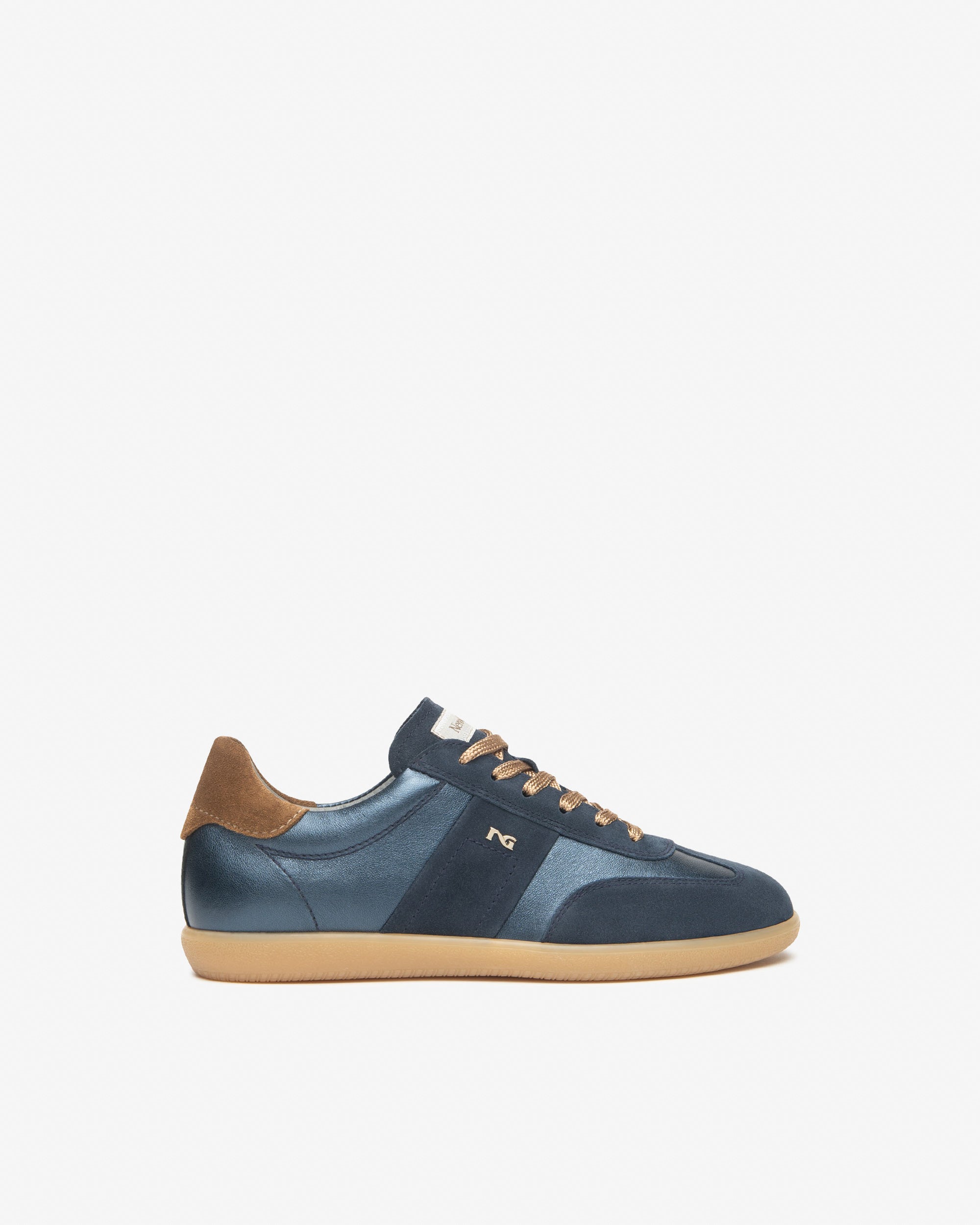 Sneakers Dames in Leder en Suède