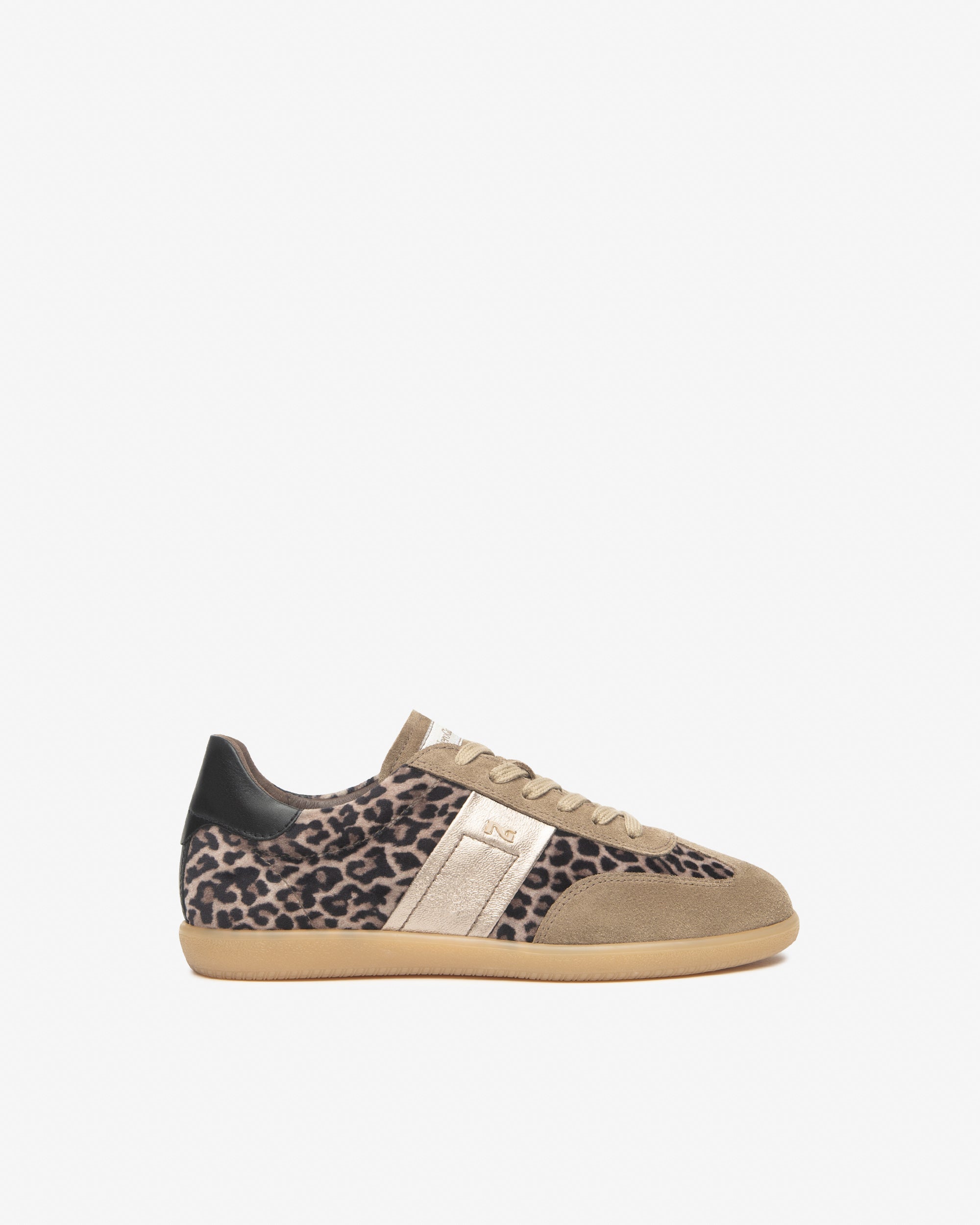 Sneakers Donna in Materiale Tecnico, Suede e Pelle