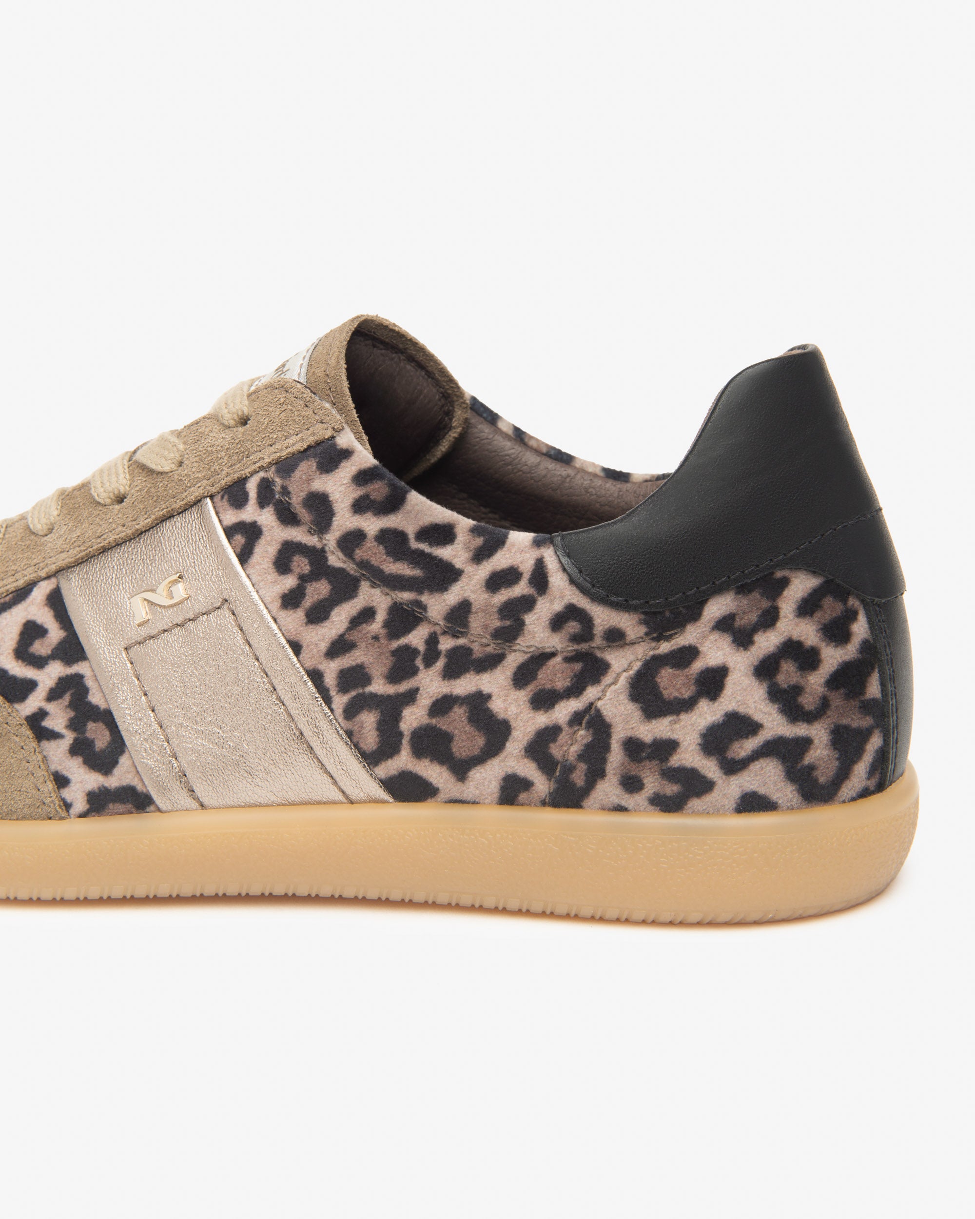 Sneakers Donna in Materiale Tecnico, Suede e Pelle