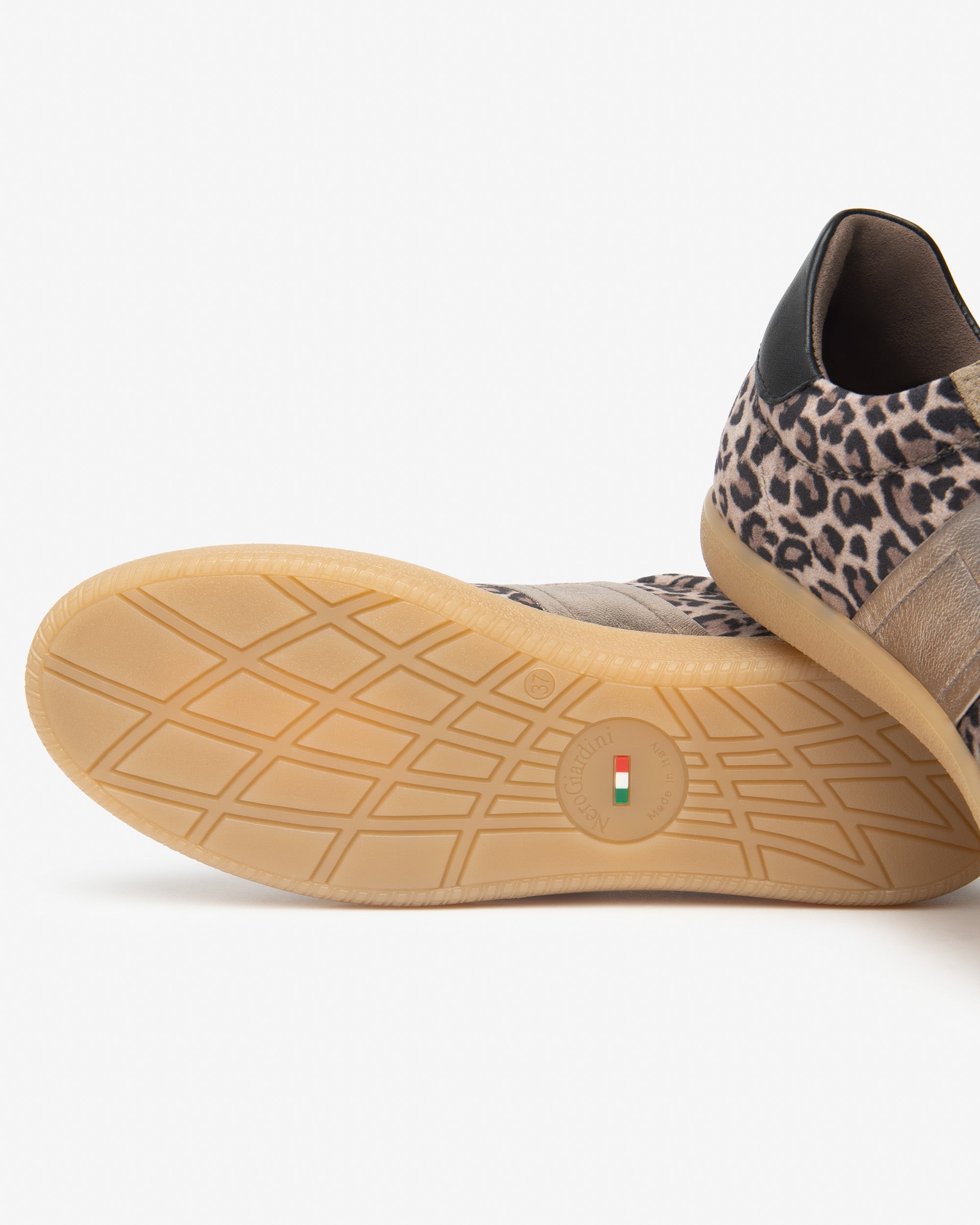 Sneakers Donna in Materiale Tecnico, Suede e Pelle