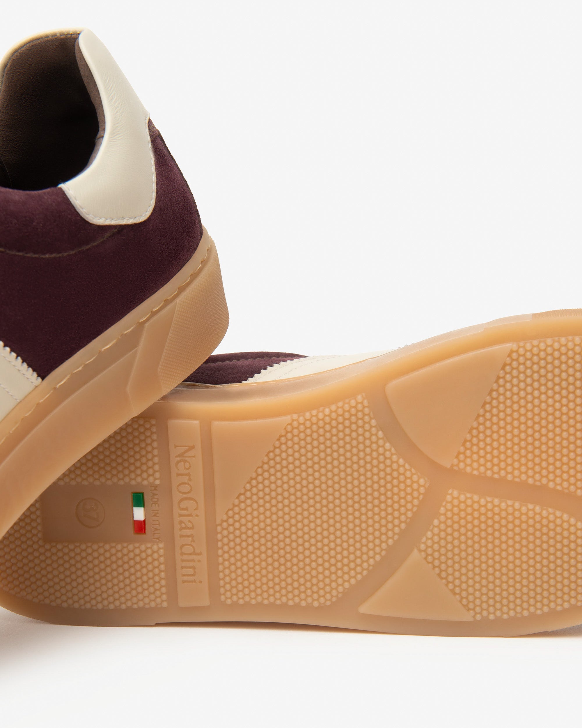 Nero Giardini - 514150 ARGILLA - Sneakers Donna In Suede E Pelle Number Nero Giardini - 514150 ARGILLA - Sneakers Donna In Suede E Pelle Number