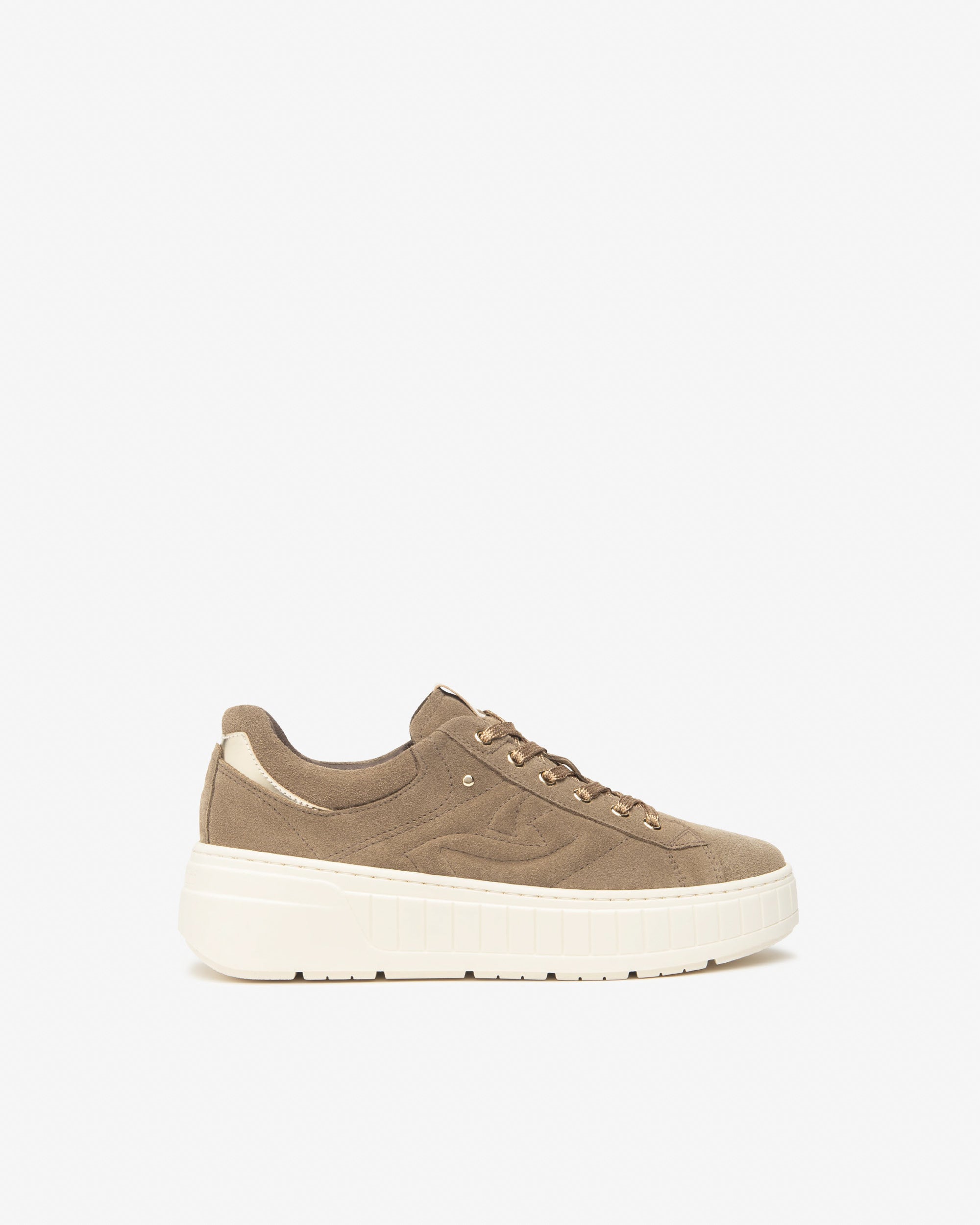 Sneakers Dames in Leder, Suède en Technisch Materiaal