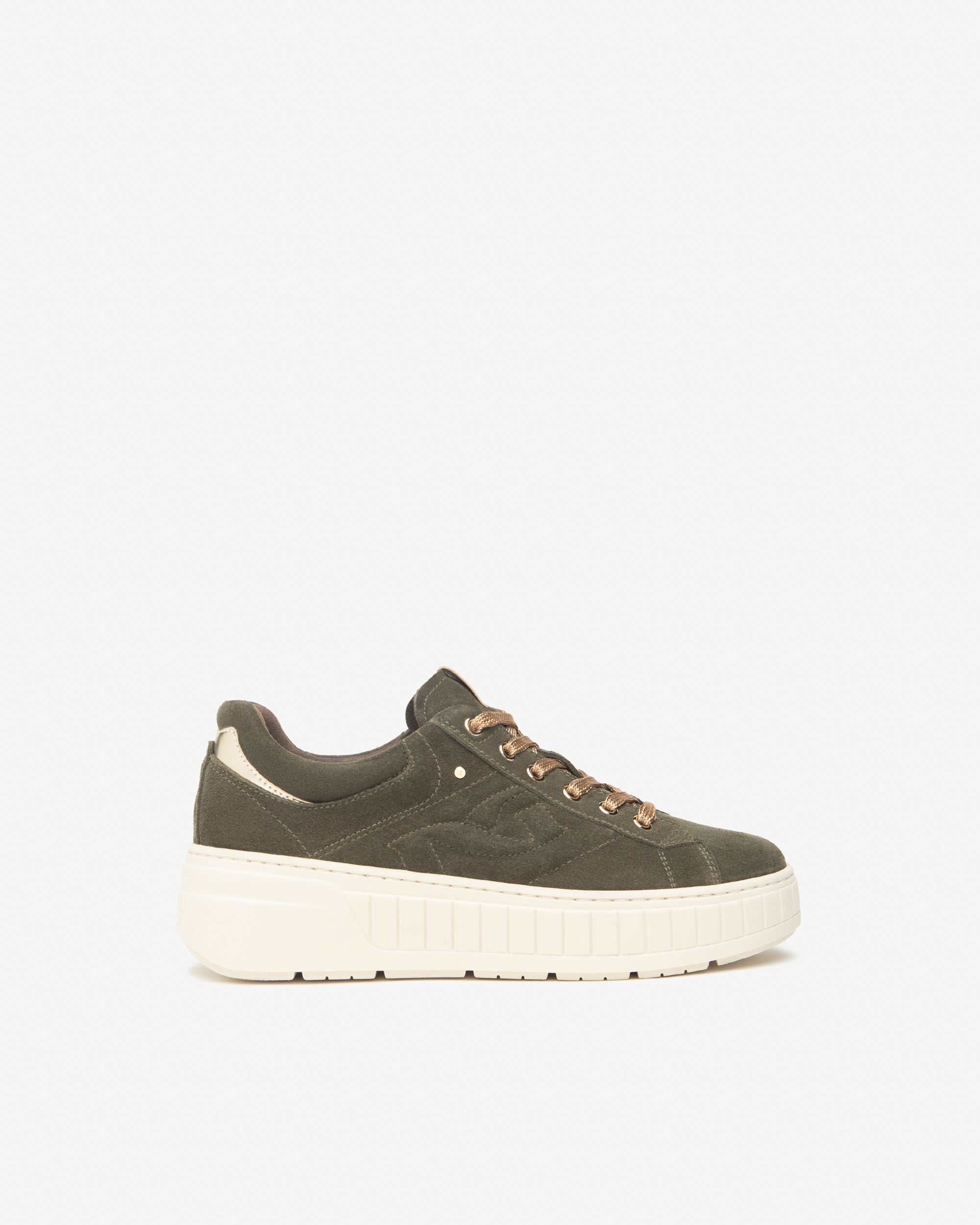 Sneakers Dames in Leder, Suède en Technisch Materiaal