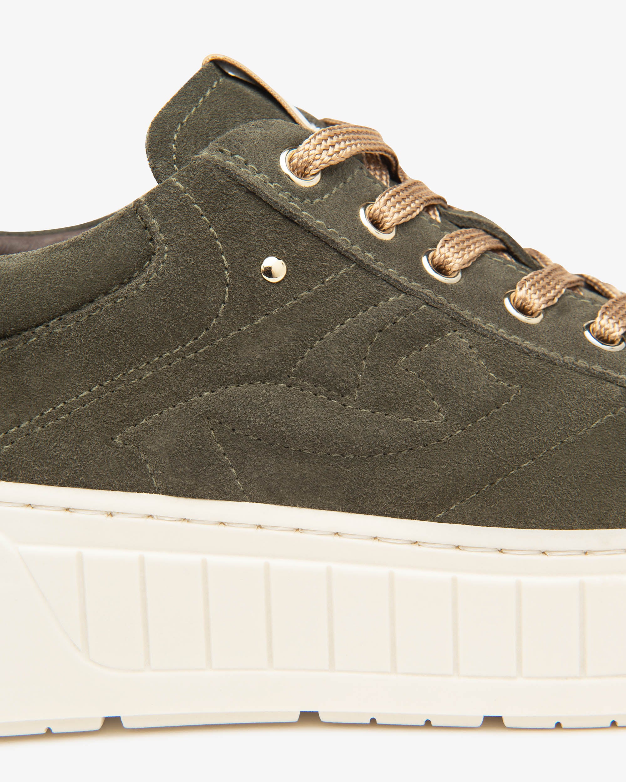 Sneakers Dames in Leder, Suède en Technisch Materiaal