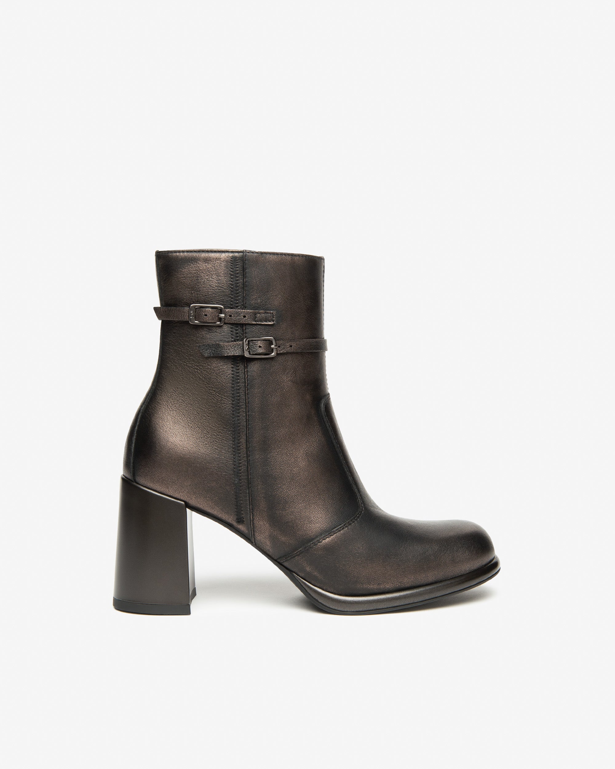Korte Laarsjes Dames in Leder