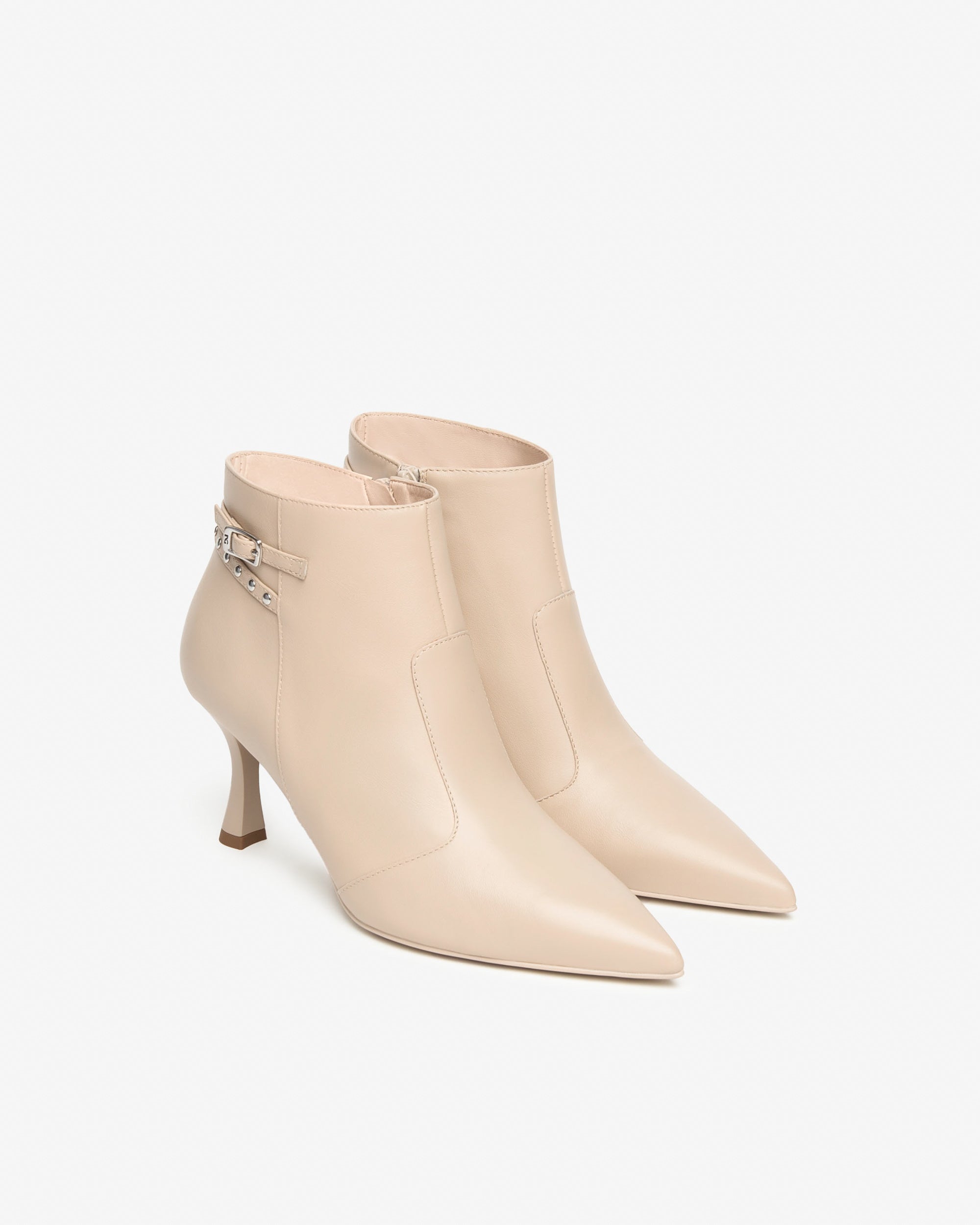 Женские кожаные ботильоны