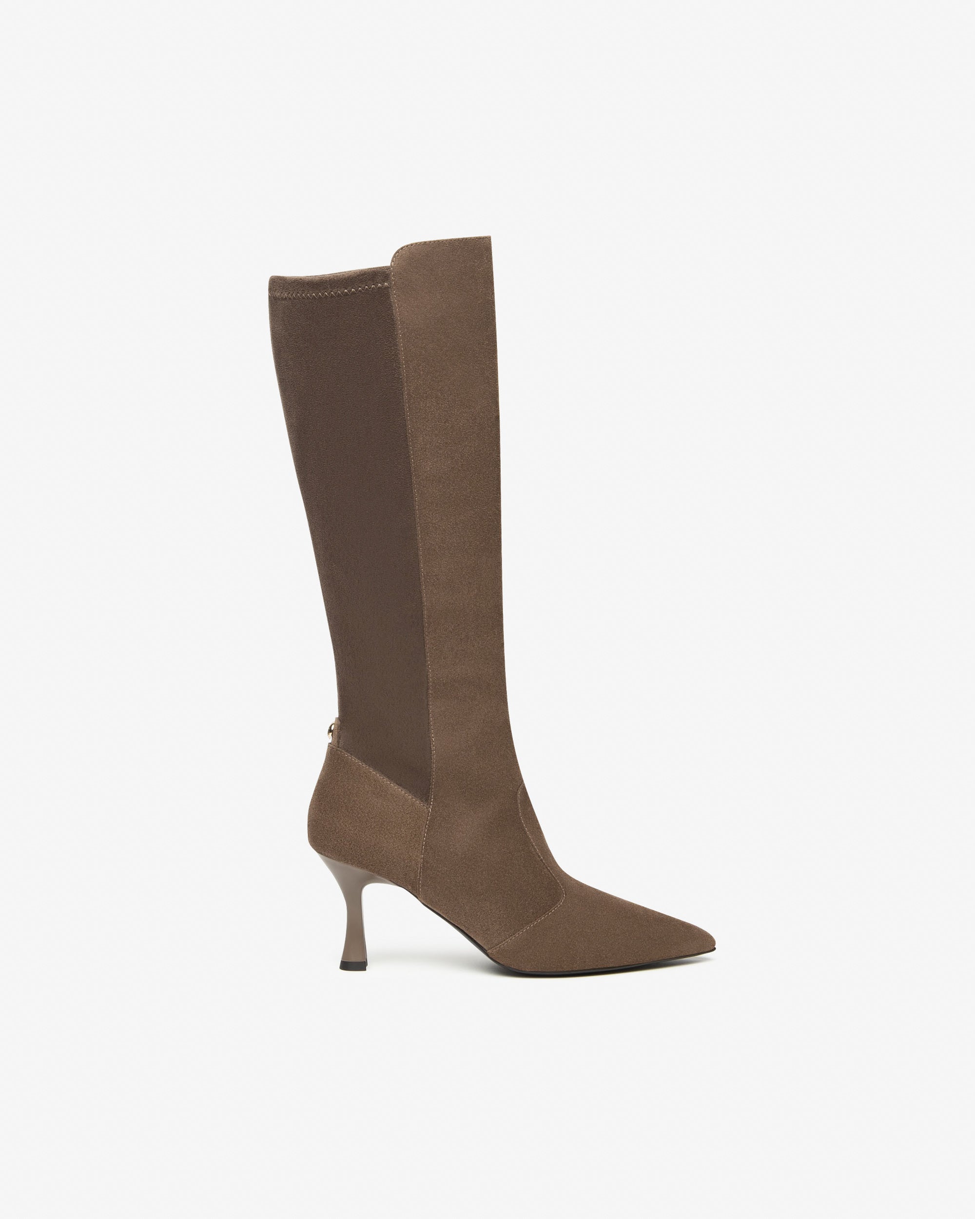 Stivali Donna in Pelle e Materiale Tecnico