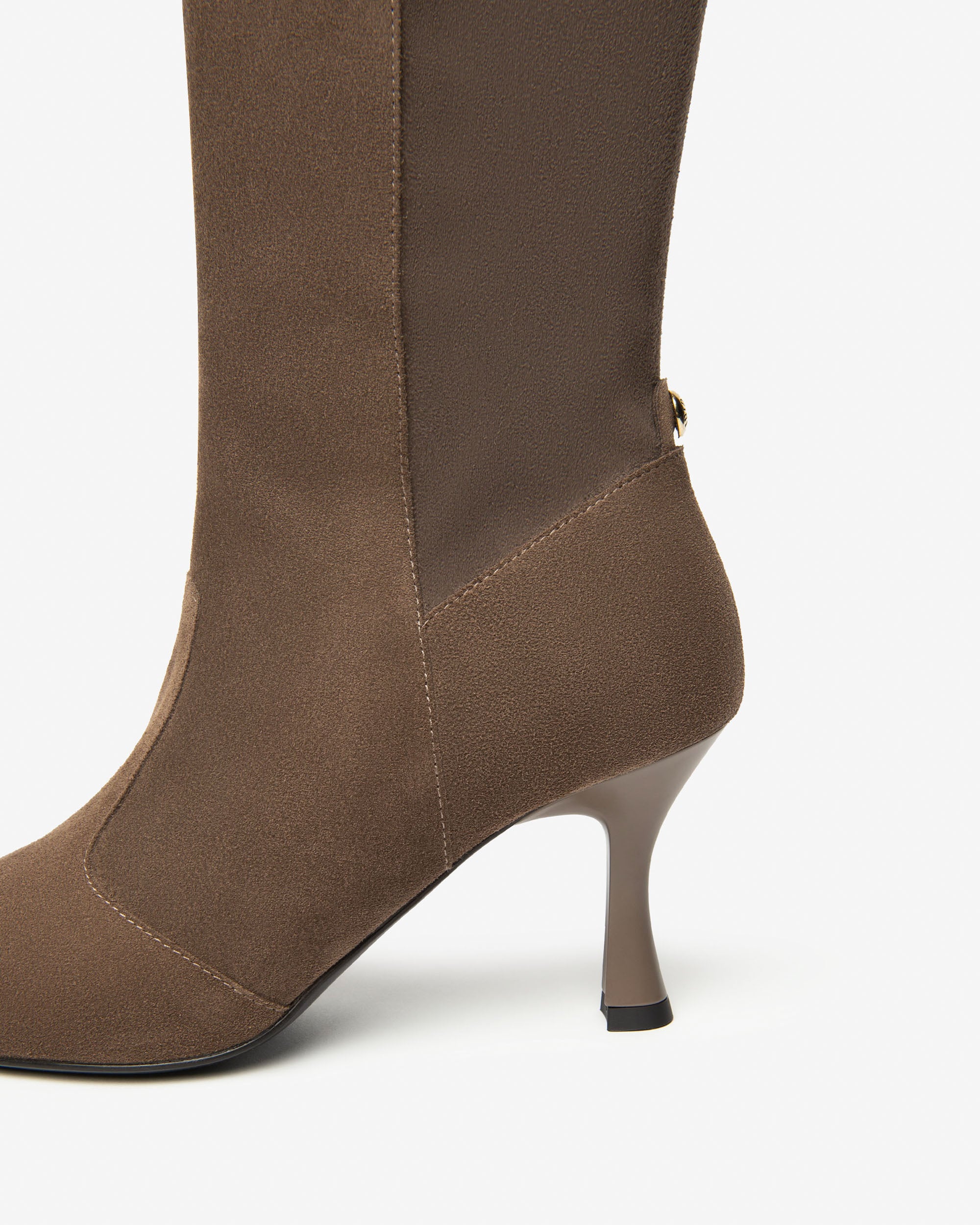 Stivali Donna in Pelle e Materiale Tecnico
