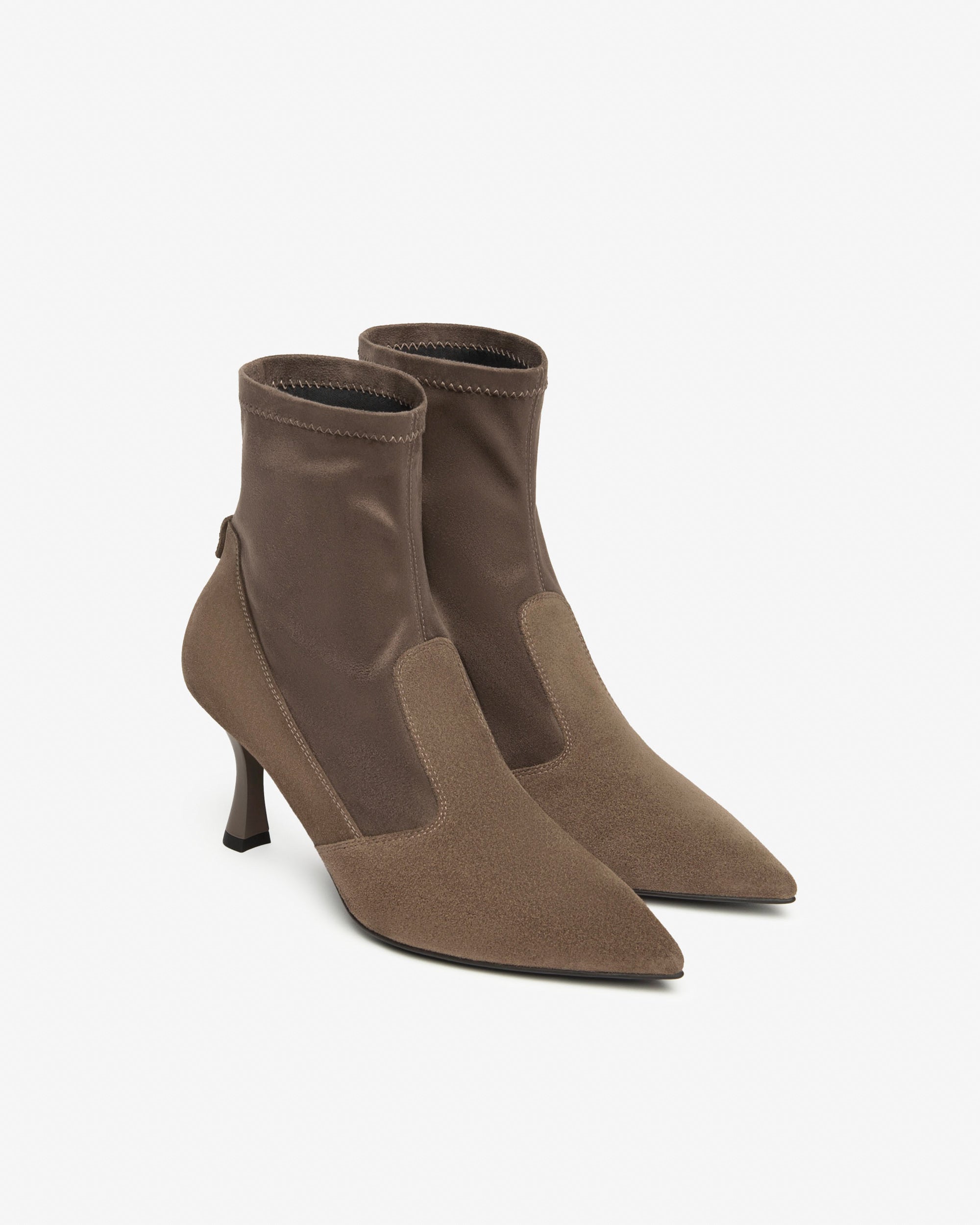 Tronchetti Donna in Pelle e Materiale Tecnico