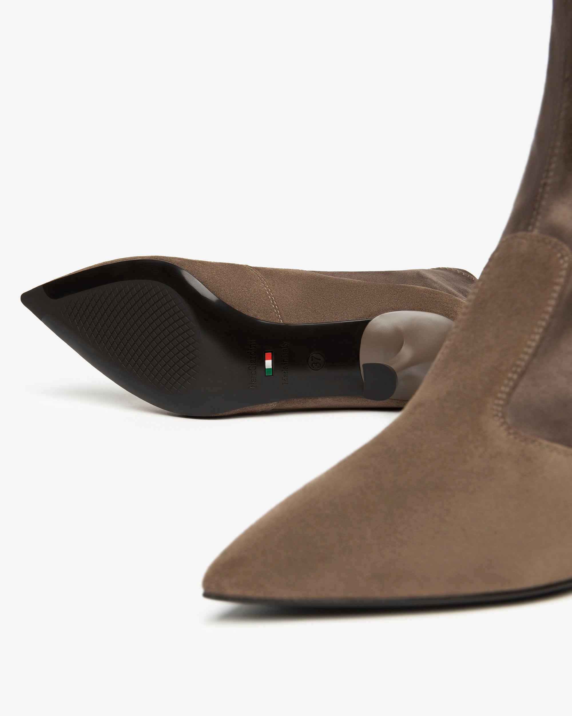 Tronchetti Donna in Pelle e Materiale Tecnico