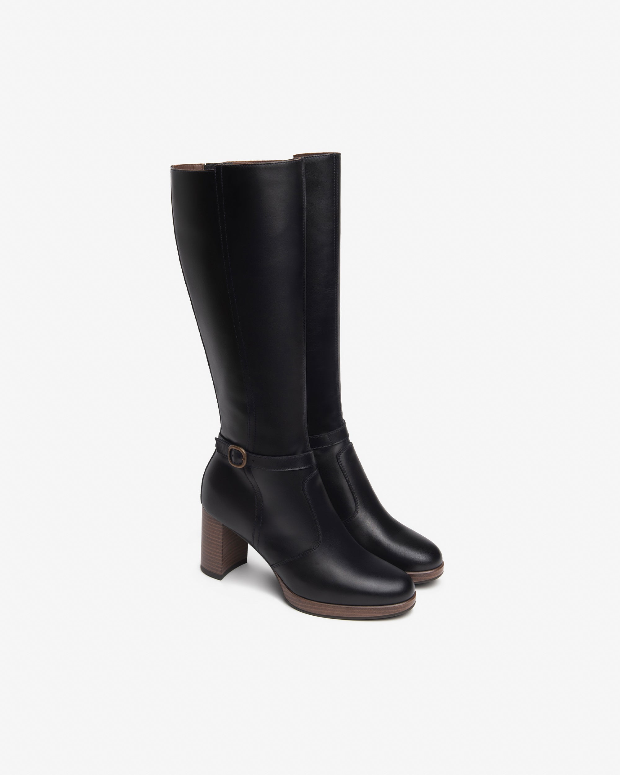 Damenstiefel aus Leder