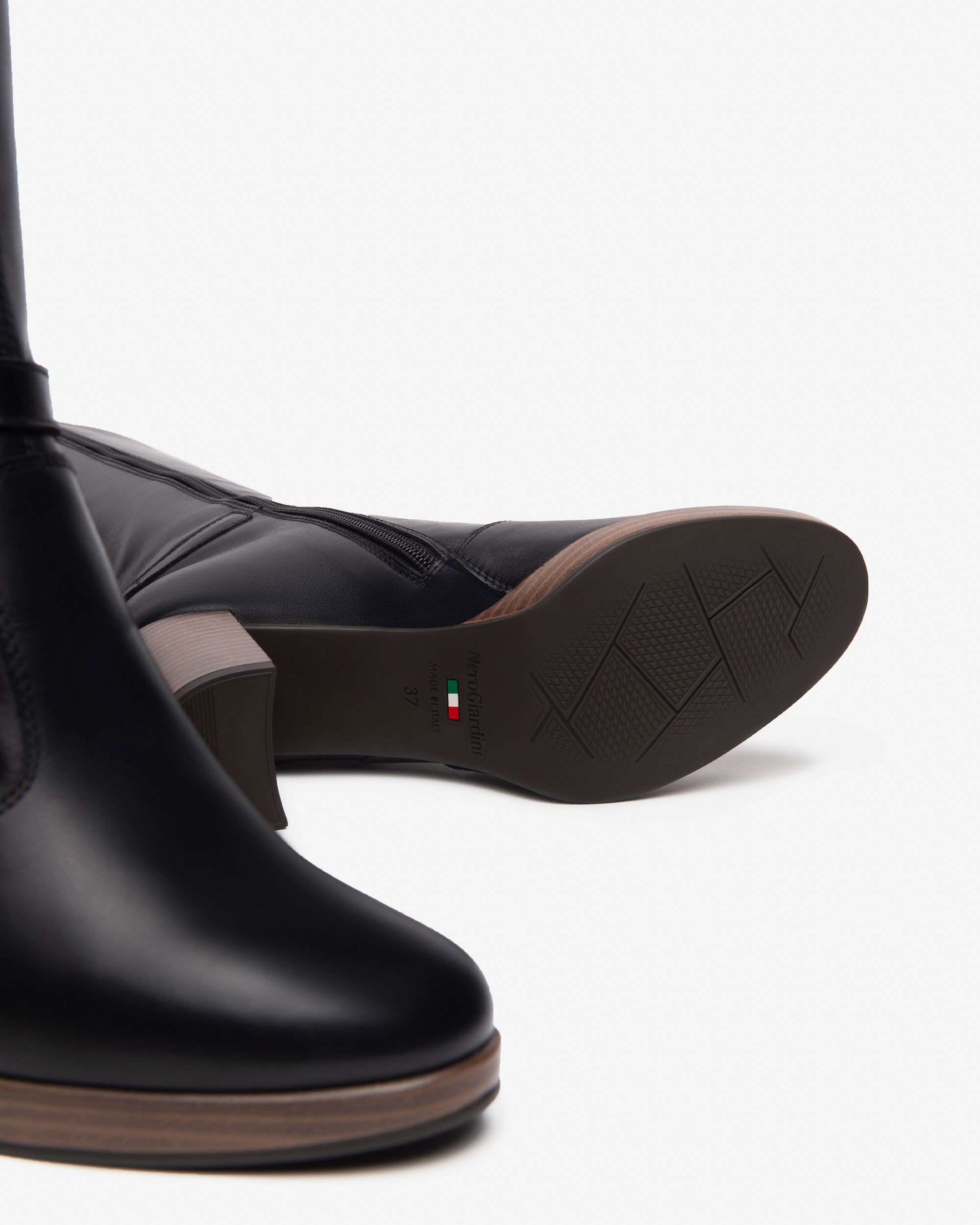 Damenstiefel aus Leder