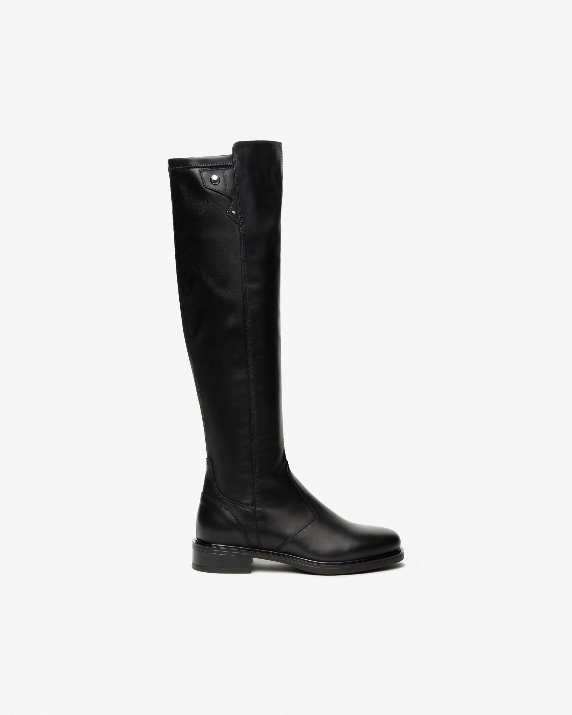 Stivali Donna in Pelle e Materiale Tecnico