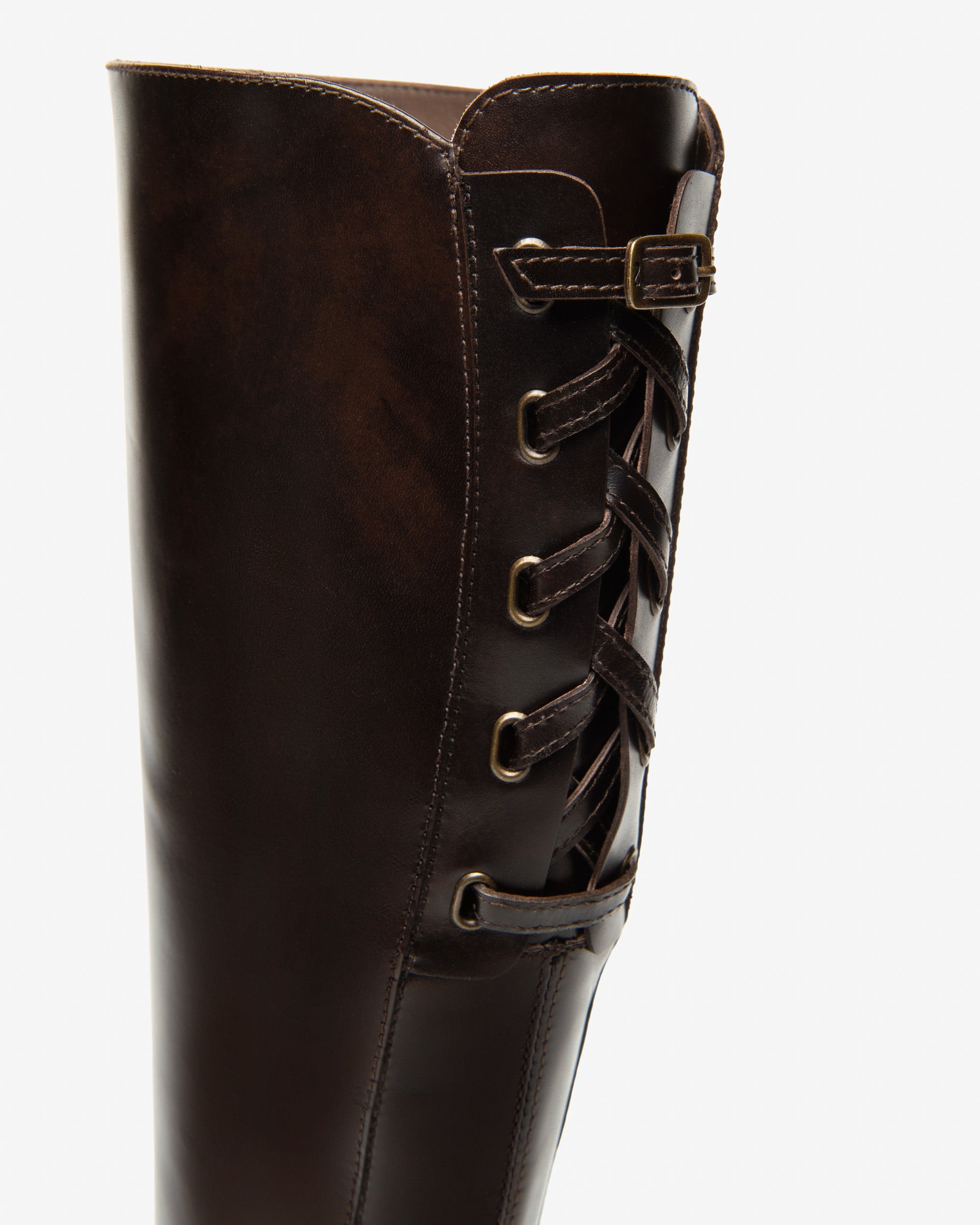 Damenstiefel aus Leder