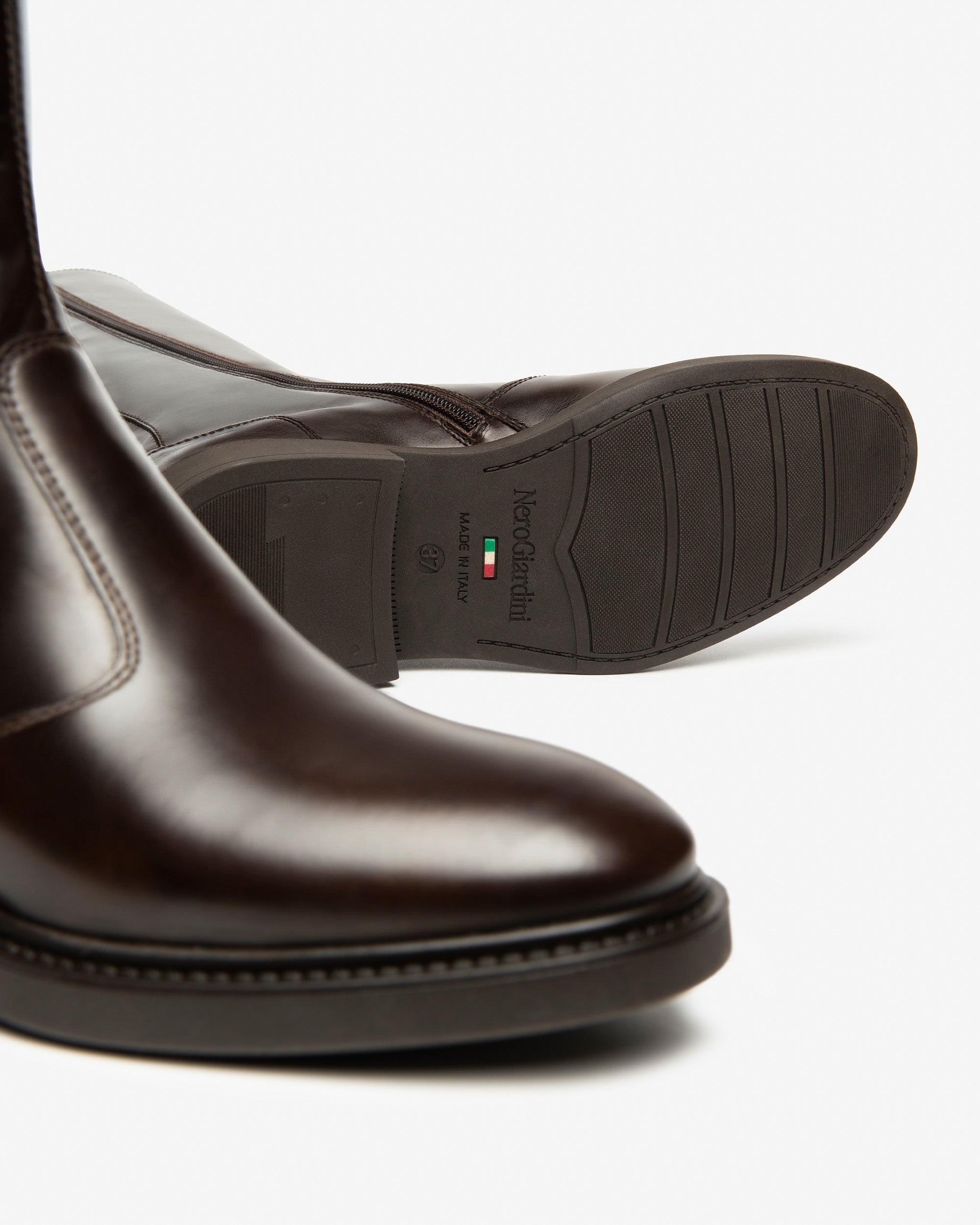 Damenstiefel aus Leder