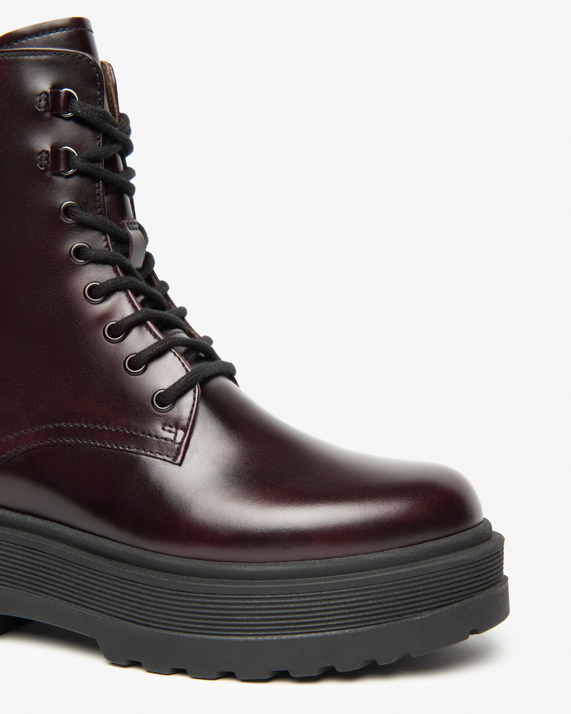 Botas militares Mujer de Piel