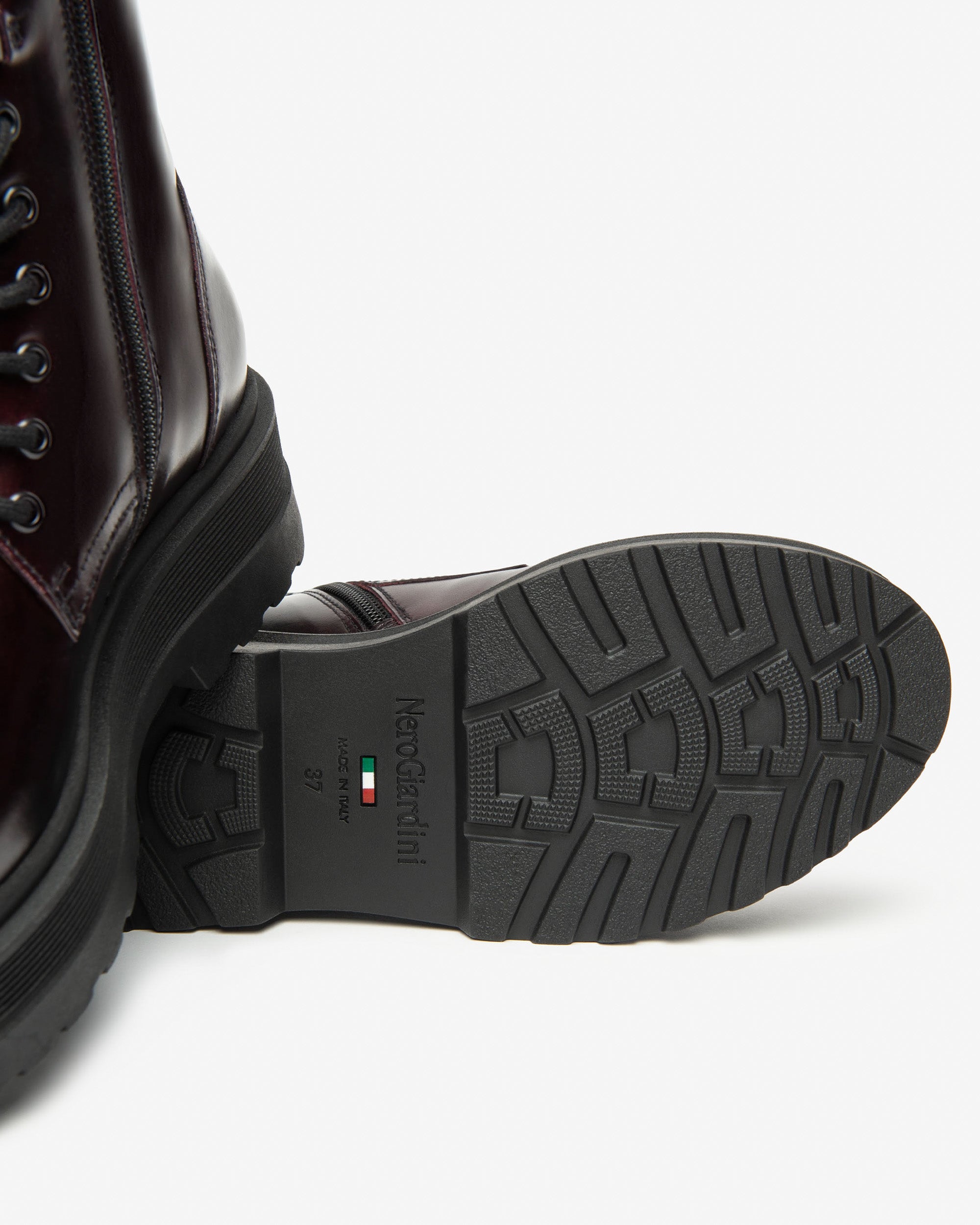 Botas militares Mujer de Piel