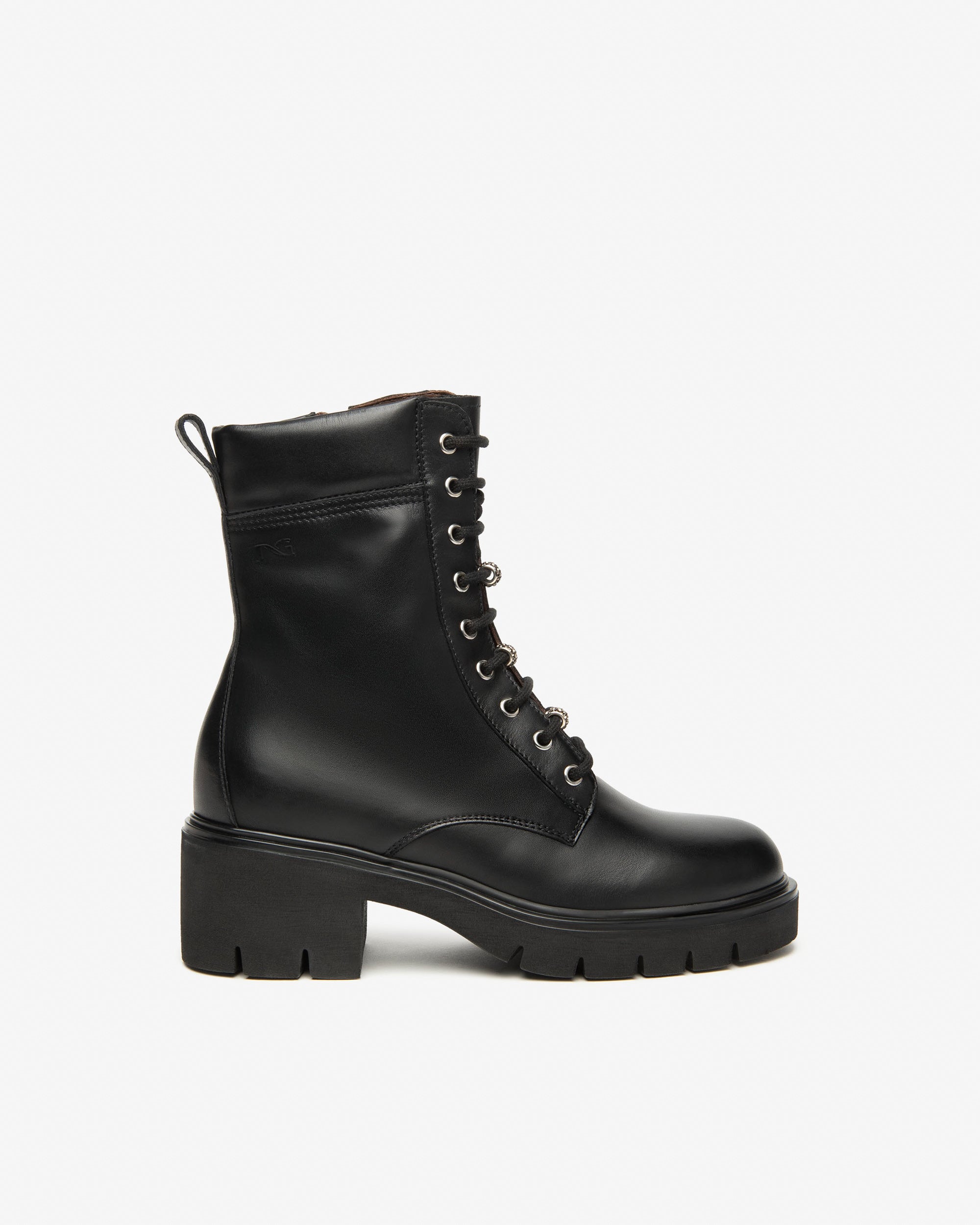 Botas militares Mujer de Piel
