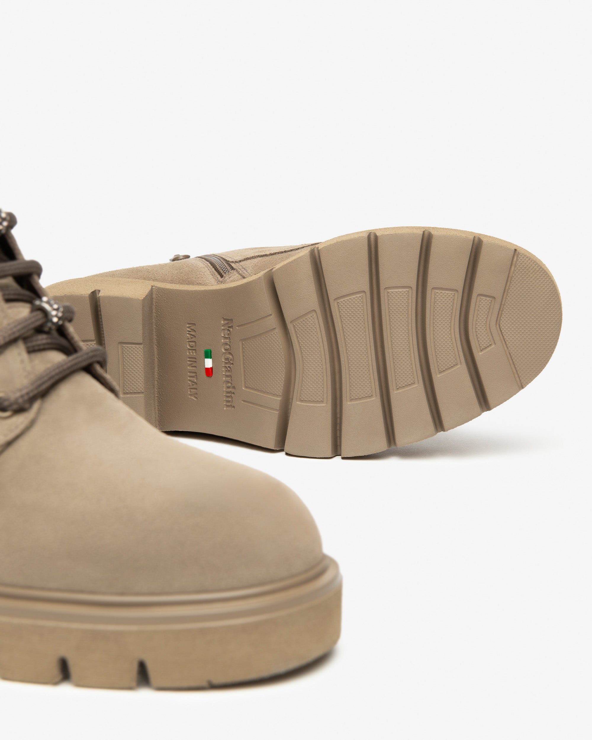 Bottines Motardes Femme en Cuir Velours