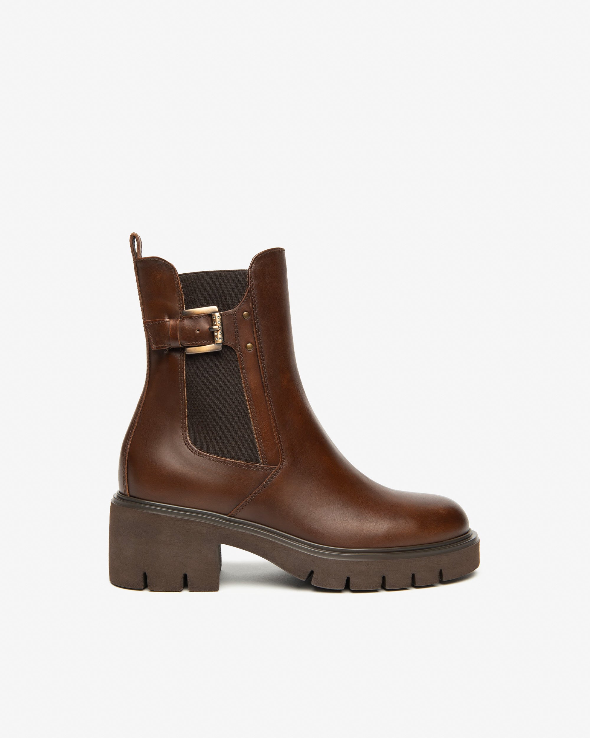 Bottines Chelsea Femme en Cuir
