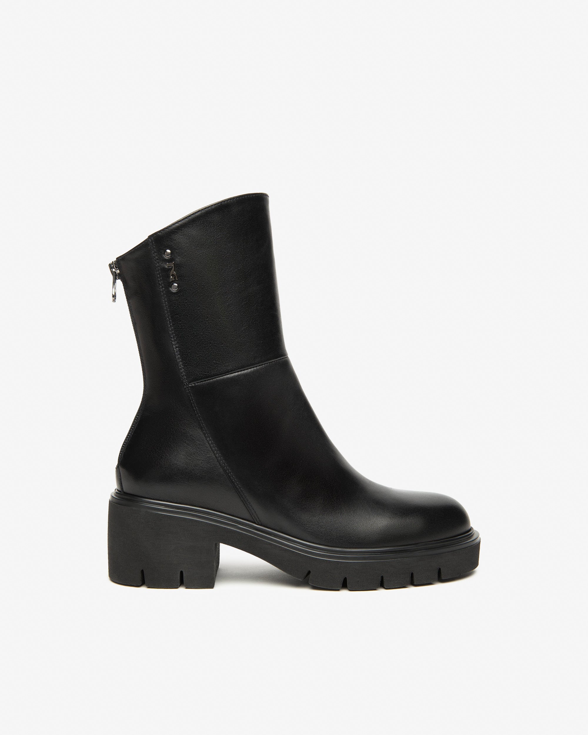 Damen-Stiefelette aus Leder