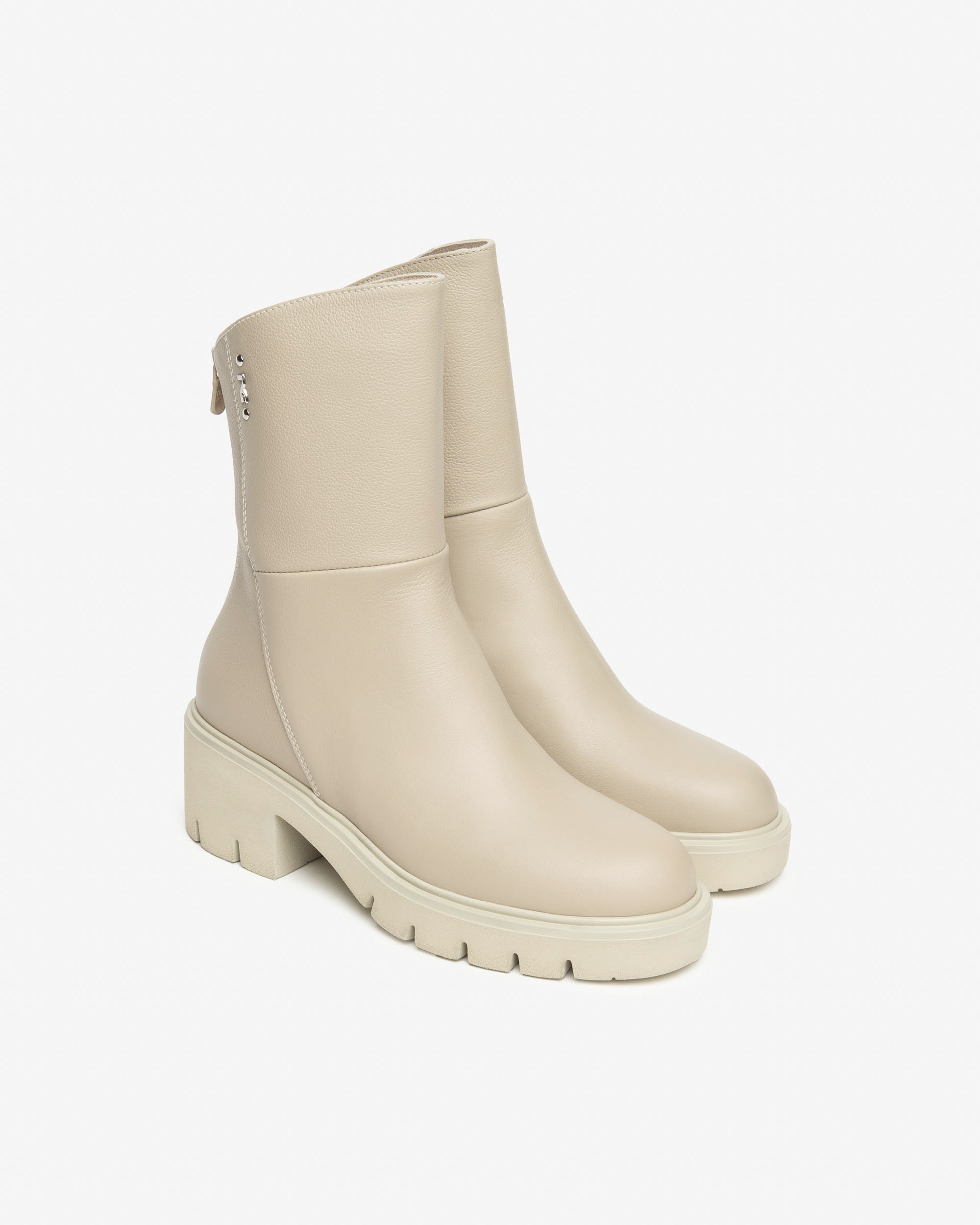 Korte Laarsjes Dames in Leder