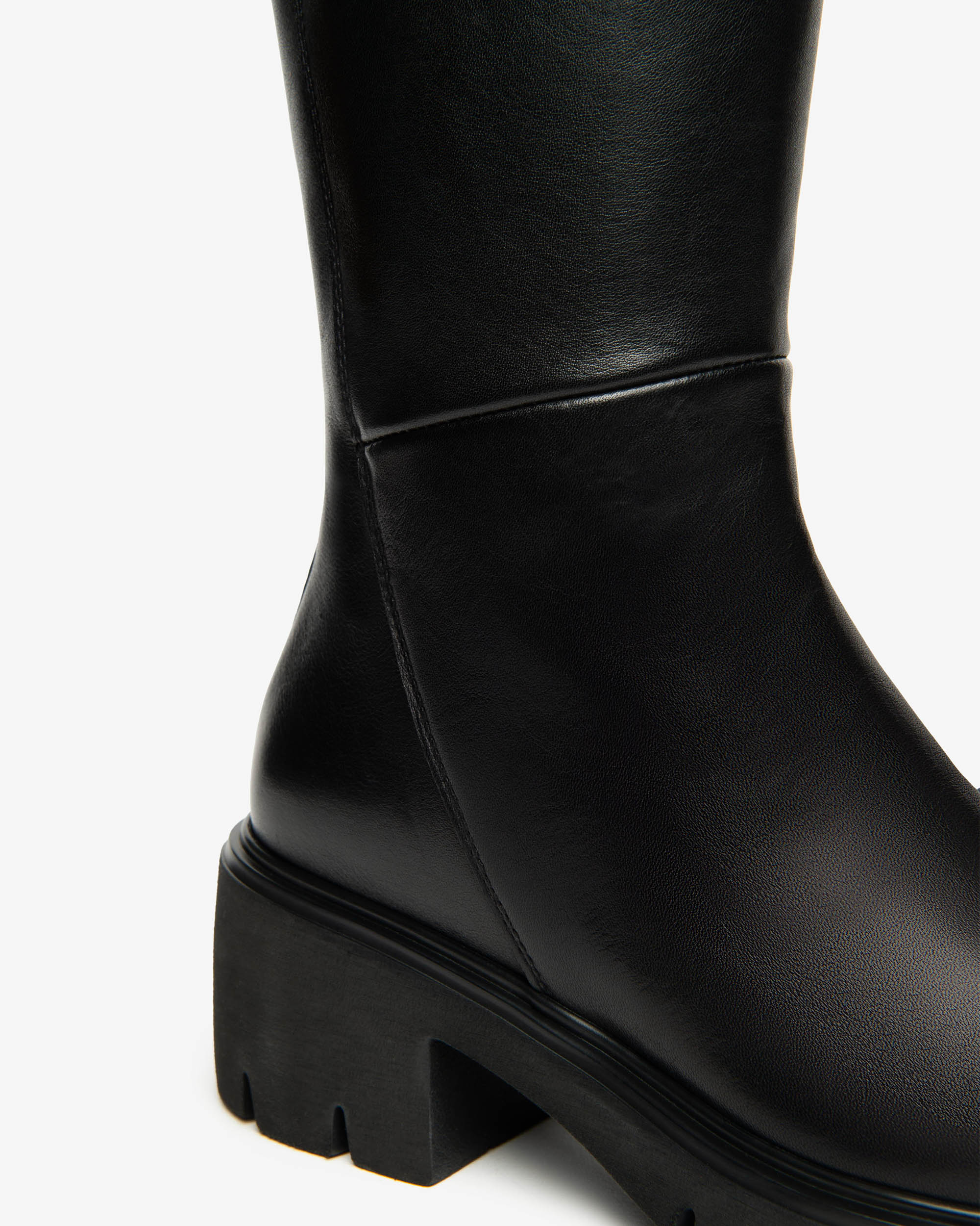 Damenstiefel aus Leder