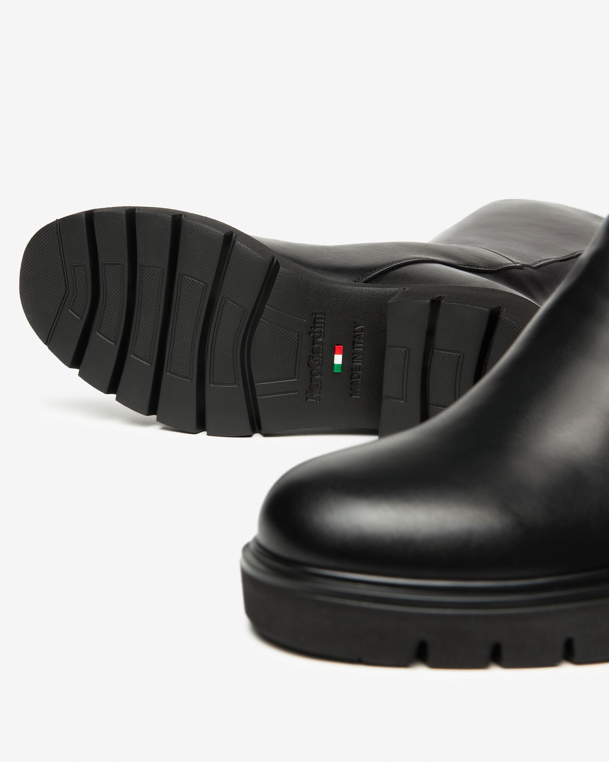 Damenstiefel aus Leder