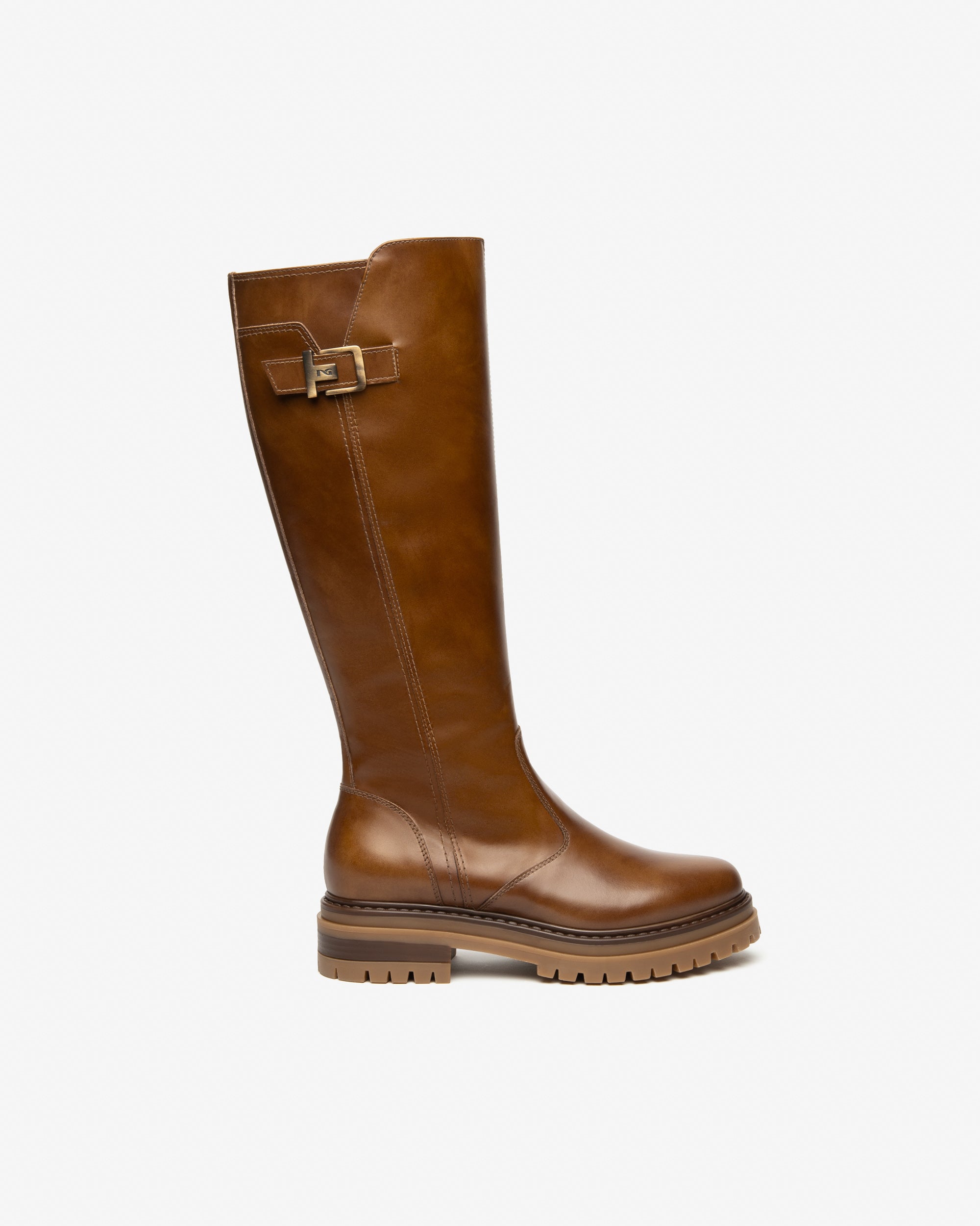 Damenstiefel aus Leder